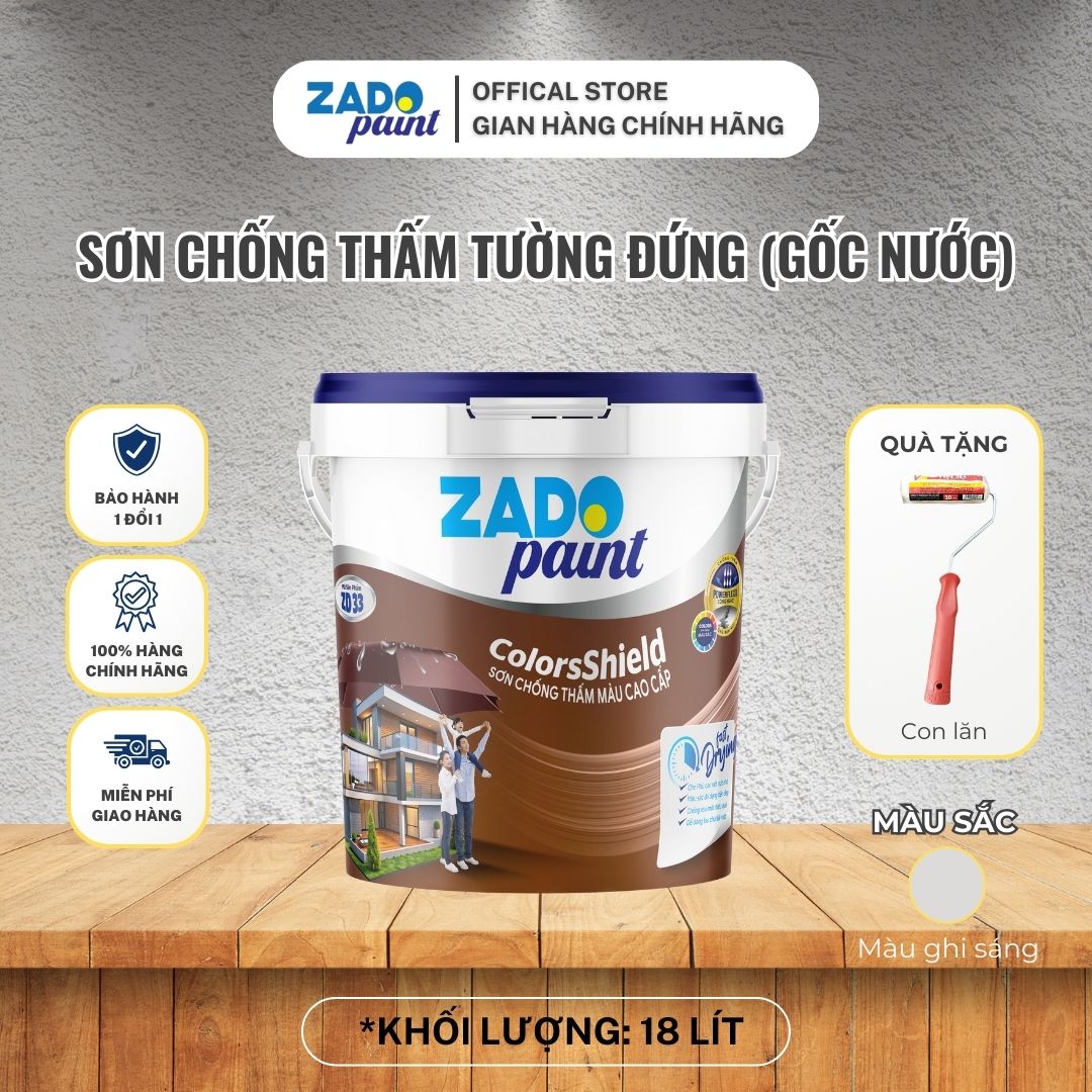 COMBO 2 THÙNG 18L SƠN CHỐNG THẤM TƯỜNG ĐỨNG Z 33