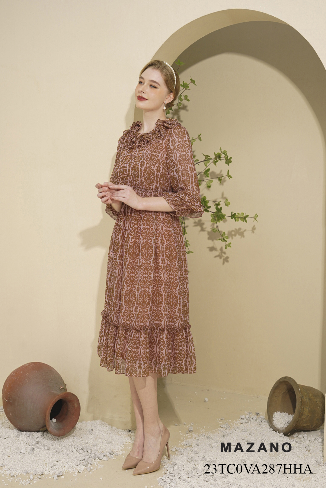 Đầm thân ôm chun eo chân bèo_thumbnail_0