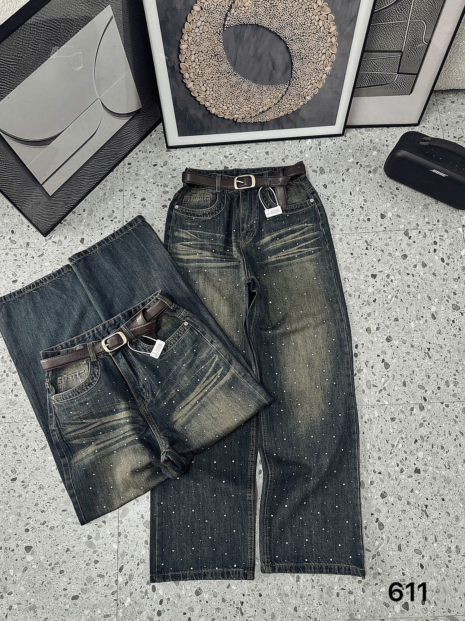 BIGSIZE NỮ- Quần suông ép đá T-QJ611_thumbnail_5