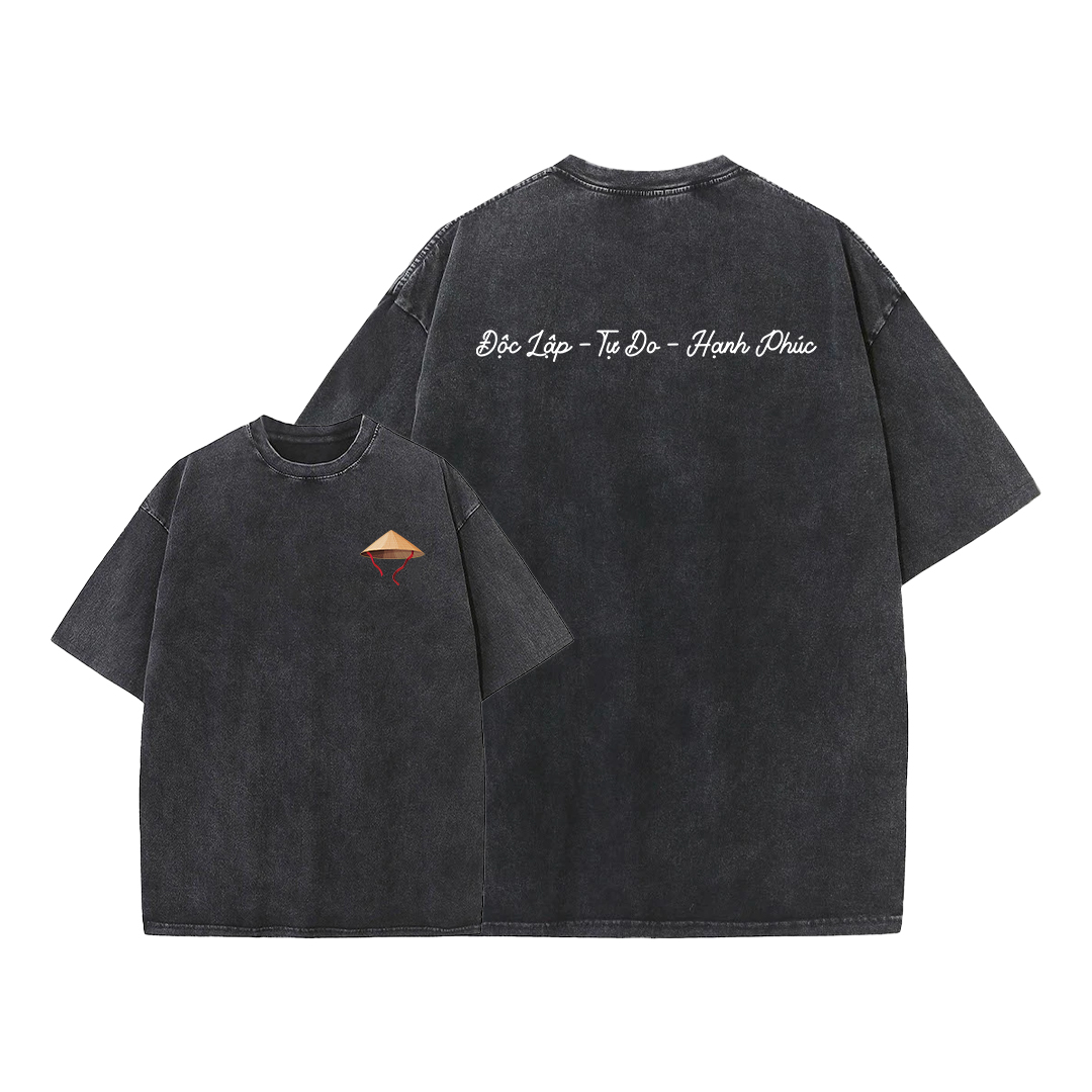 Áo thun Việt Nam tôi yêu form rộng 2115 Miucho cổ tròn vải cotton 4c 220gsm thoáng mát in mix_thumbnail_10