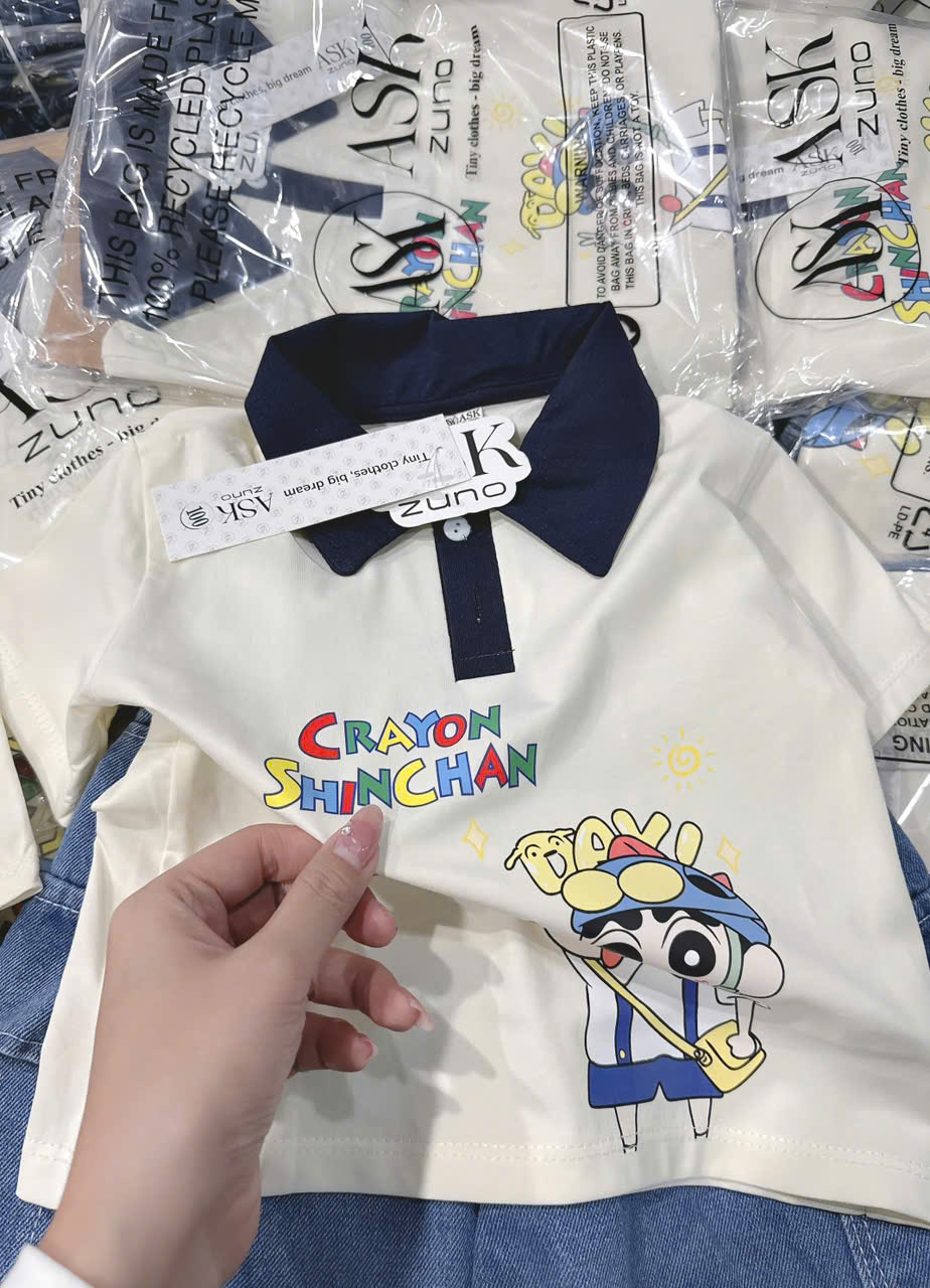 G29 BỘ POLO QUẦN BÒ SHIN CRAYON - A116.882