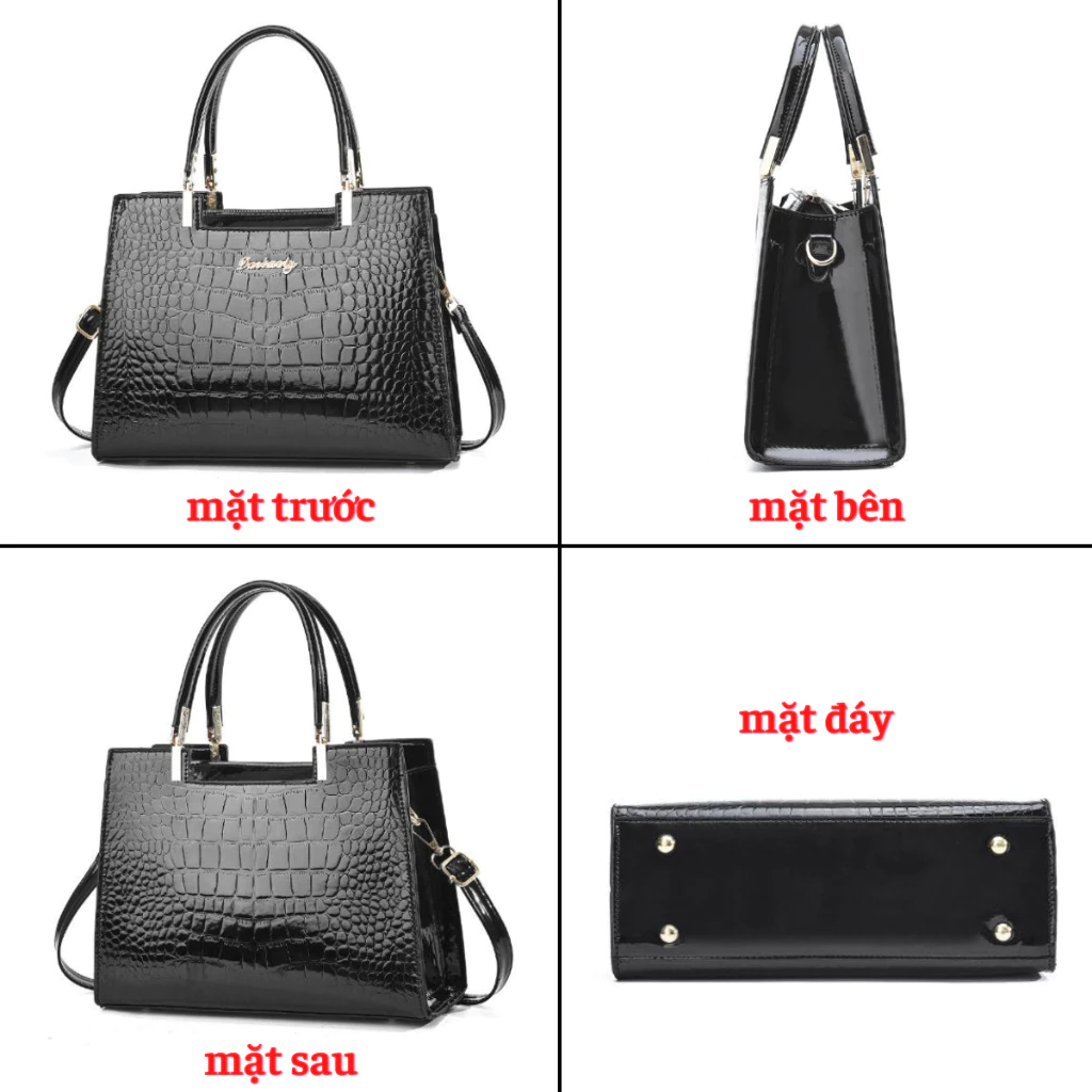 Túi Quai Xách Công Sở Size Lớn 29cm Sang Trọng Lịch Sự Đi Dự Tiệc_thumbnail_8