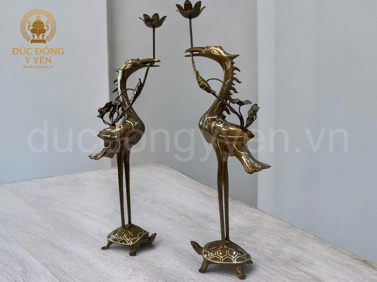 Bộ đỉnh tam sự khảm tam khí cao 60cm dát điểm vàng _thumbnail_5