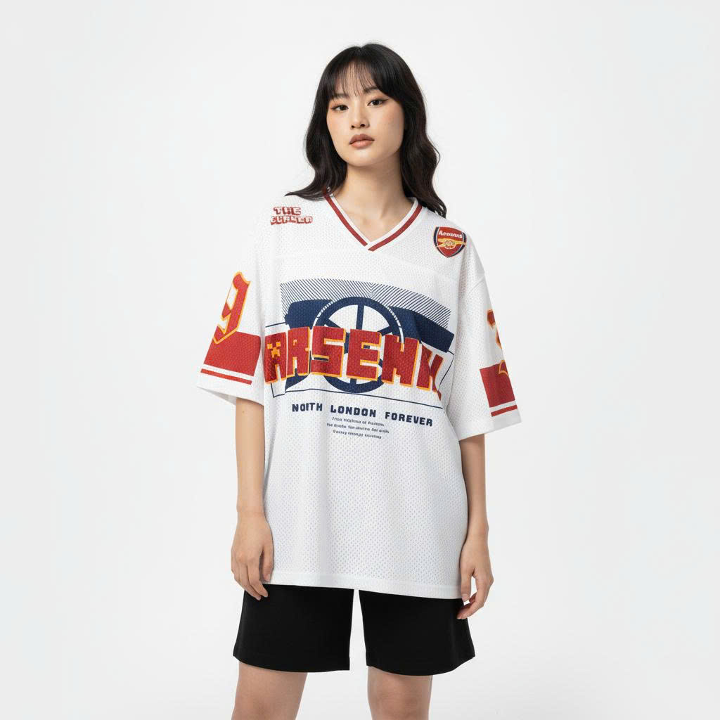 Áo Jersey Strivend CLB Arsenal trắng_thumbnail_3