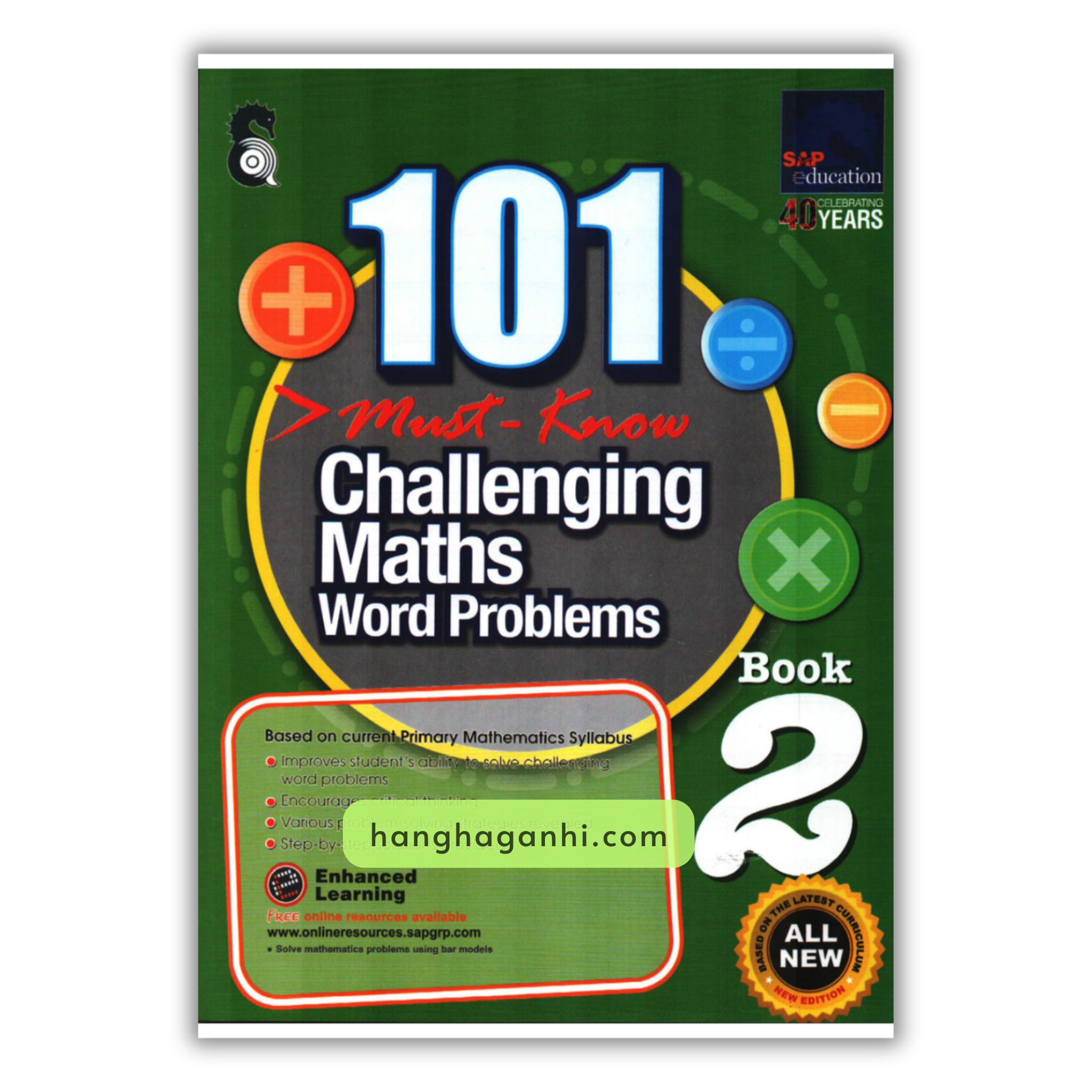 [Sách] 101 Must- Know Challenging Maths Word Problems Book 2