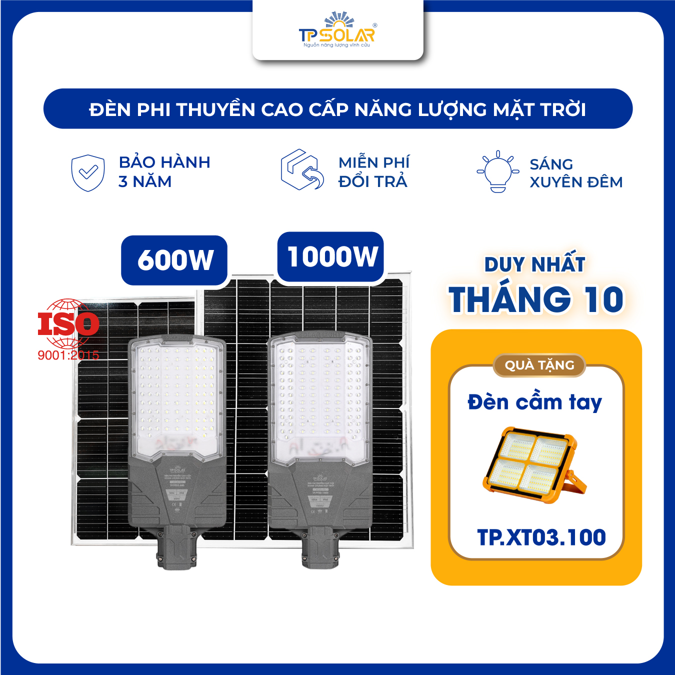 Đèn phi thuyền cao cấp năng lượng mặt trời