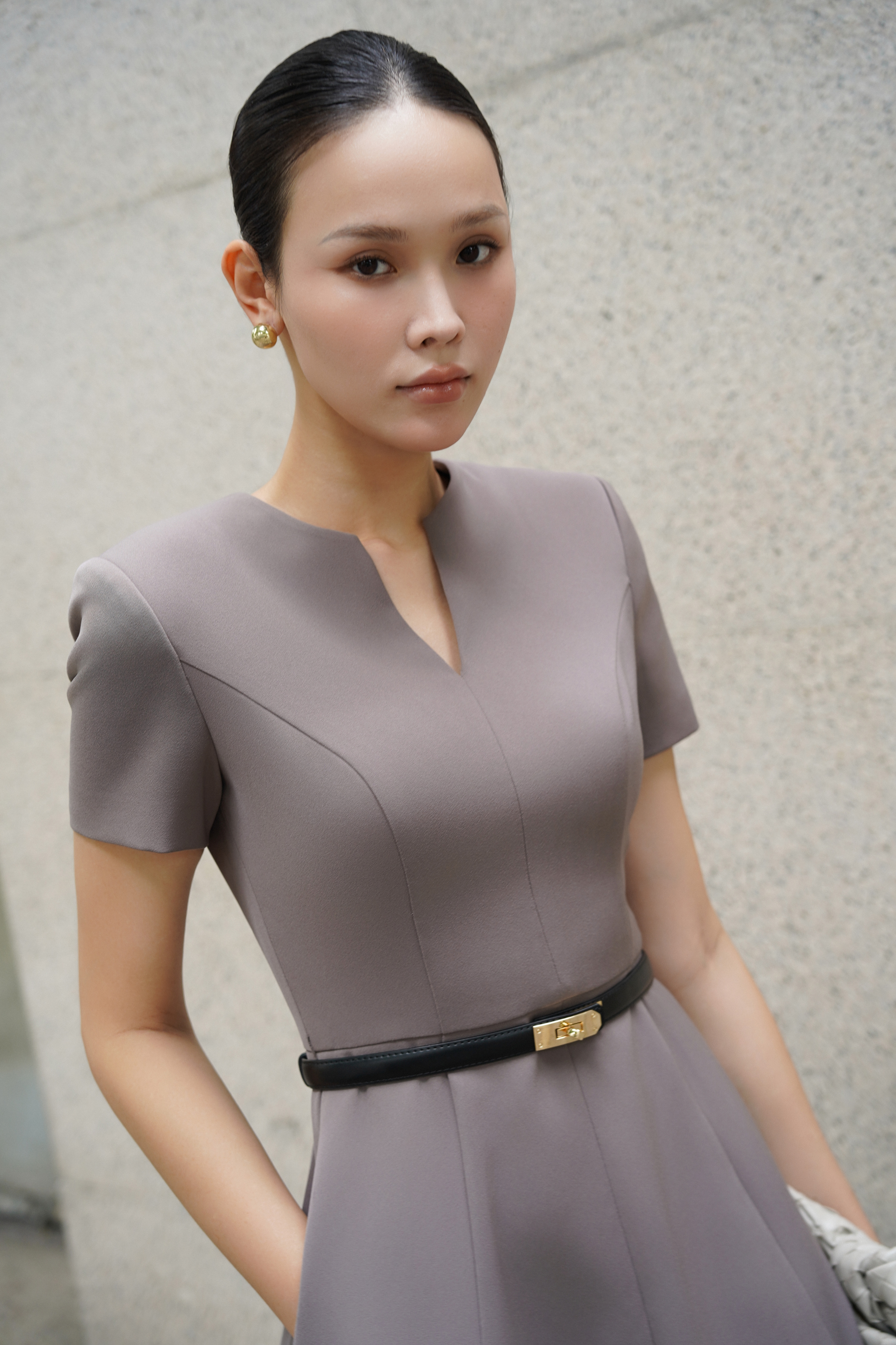 MELODY DRESS - Purple_thumbnail_1