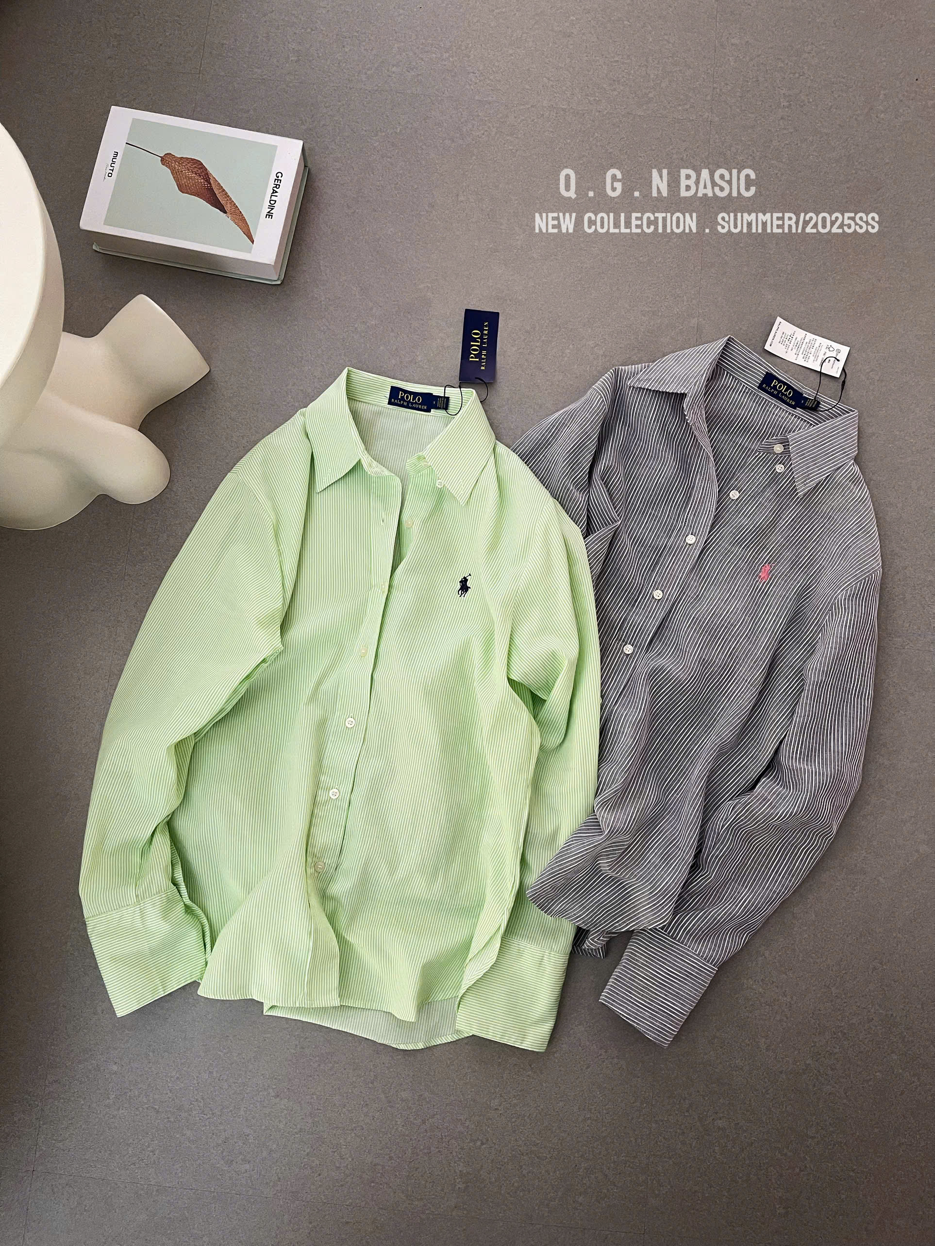 Áo sơmi polo tay dài ( XANH )_thumbnail_7