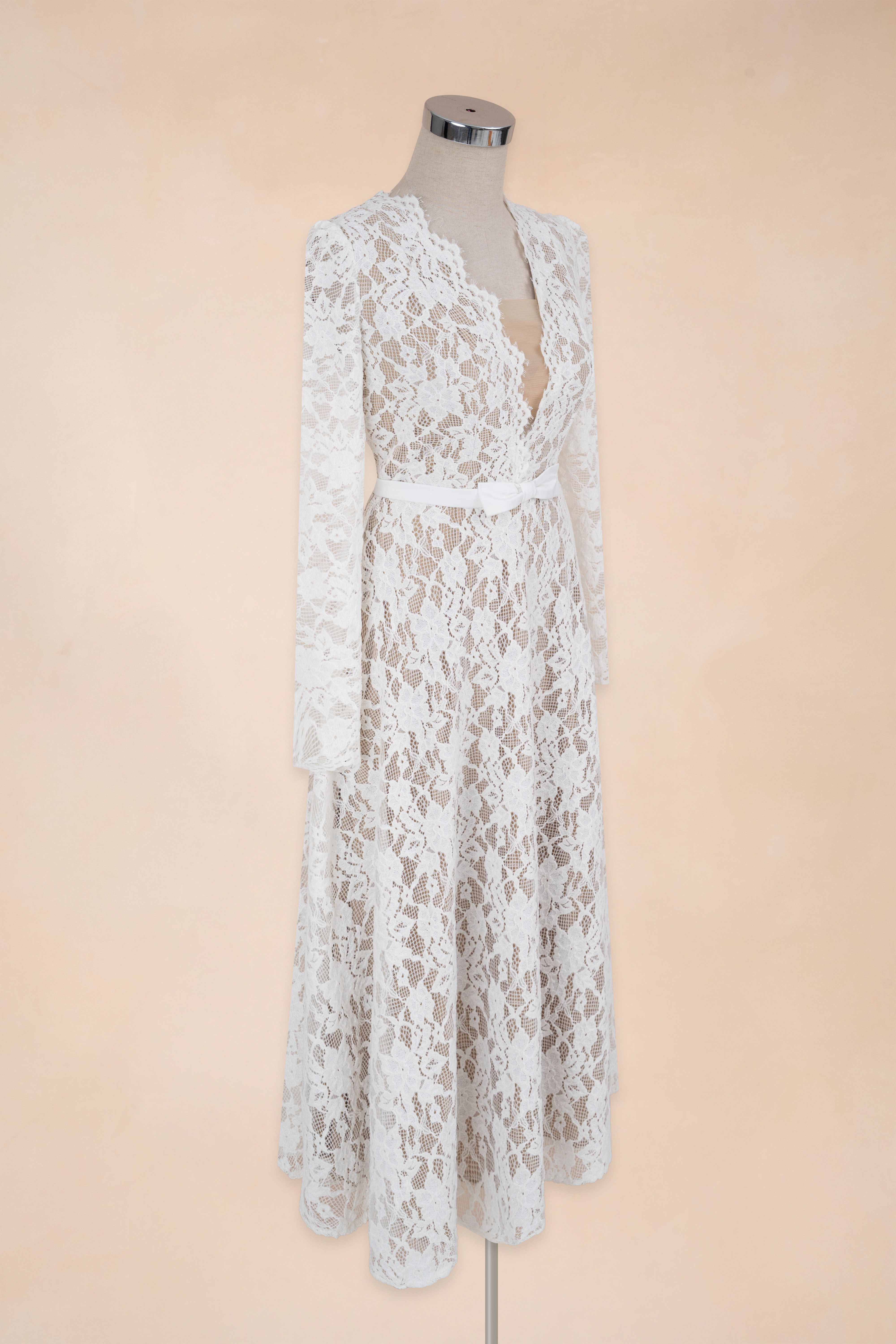 Đầm Xoè Lưới Ngực Nơ Eo_thumbnail_9