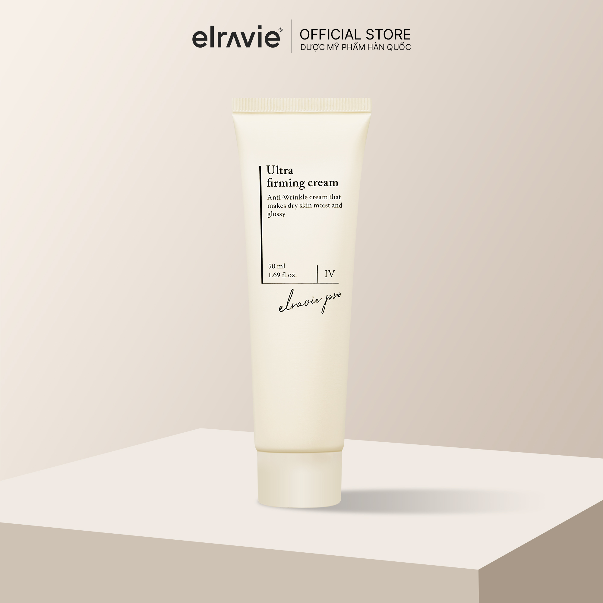 Kem Dưỡng Phục Hồi Sáng Da Cân Bằng Độ Ẩm Cung Cấp Dưỡng Chất Elravie Pro Ultra Firming Cream 50ml