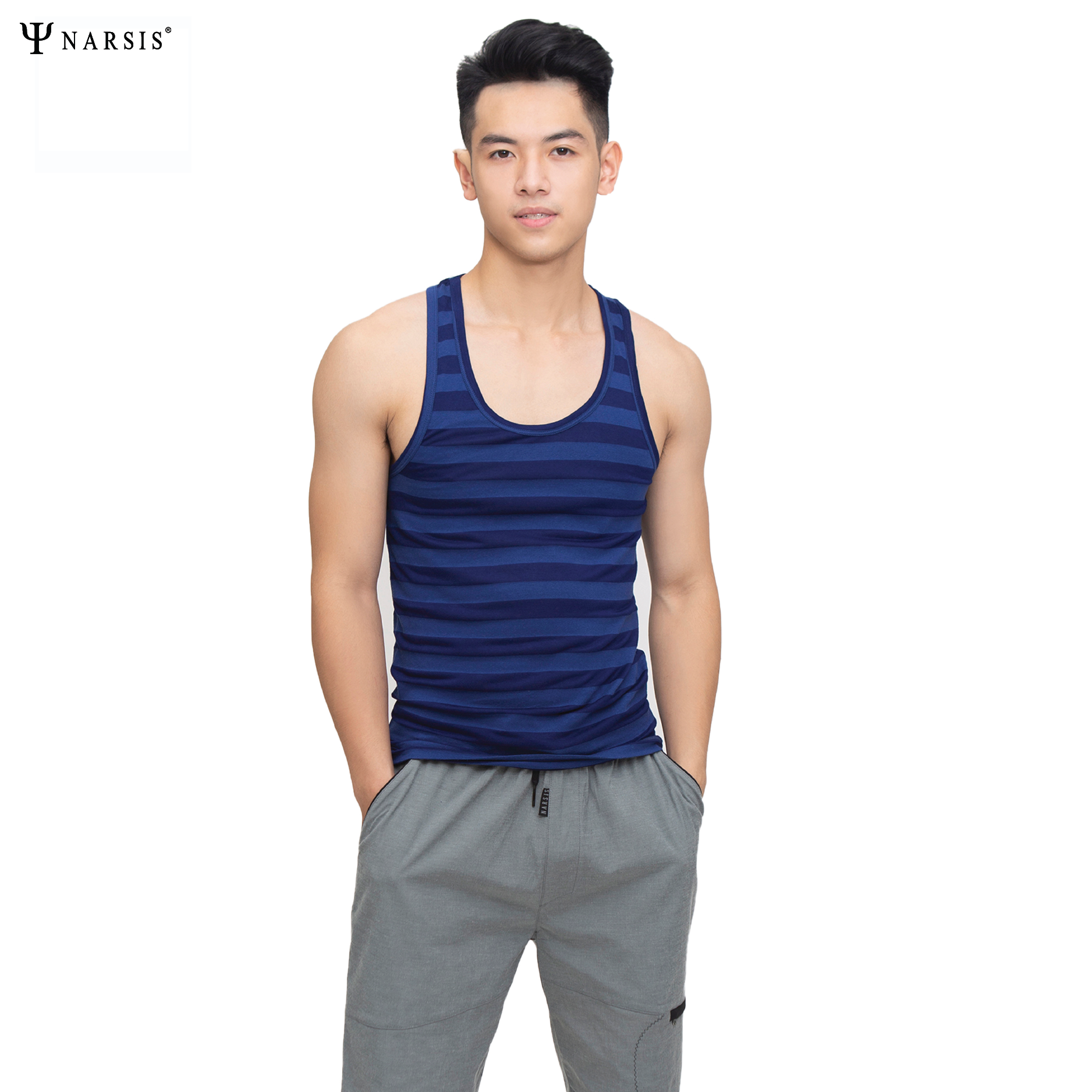 ÁO MAY Ô NAM D4037 NARSIS VẢI COTTON MỀM MẠI, CO GIÃN TỐT, VẢI THOẢI MÁI VẬN ĐỘNG, HÚT ẨM TỐT