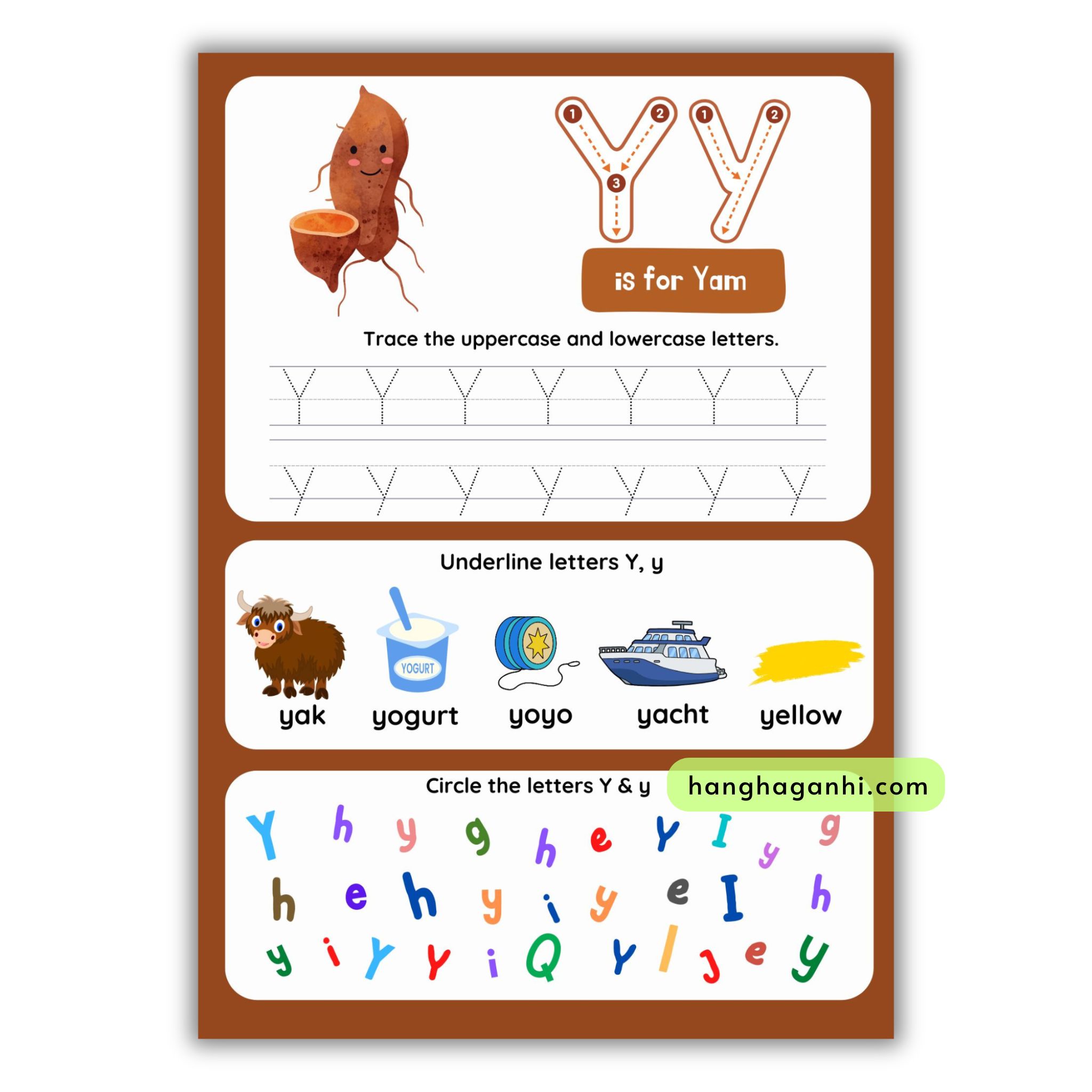 Học liệu My first Alphabet, học chữ cái Tiếng Anh, viết xóa được tặng kèm bút viết xoá_thumbnail_7
