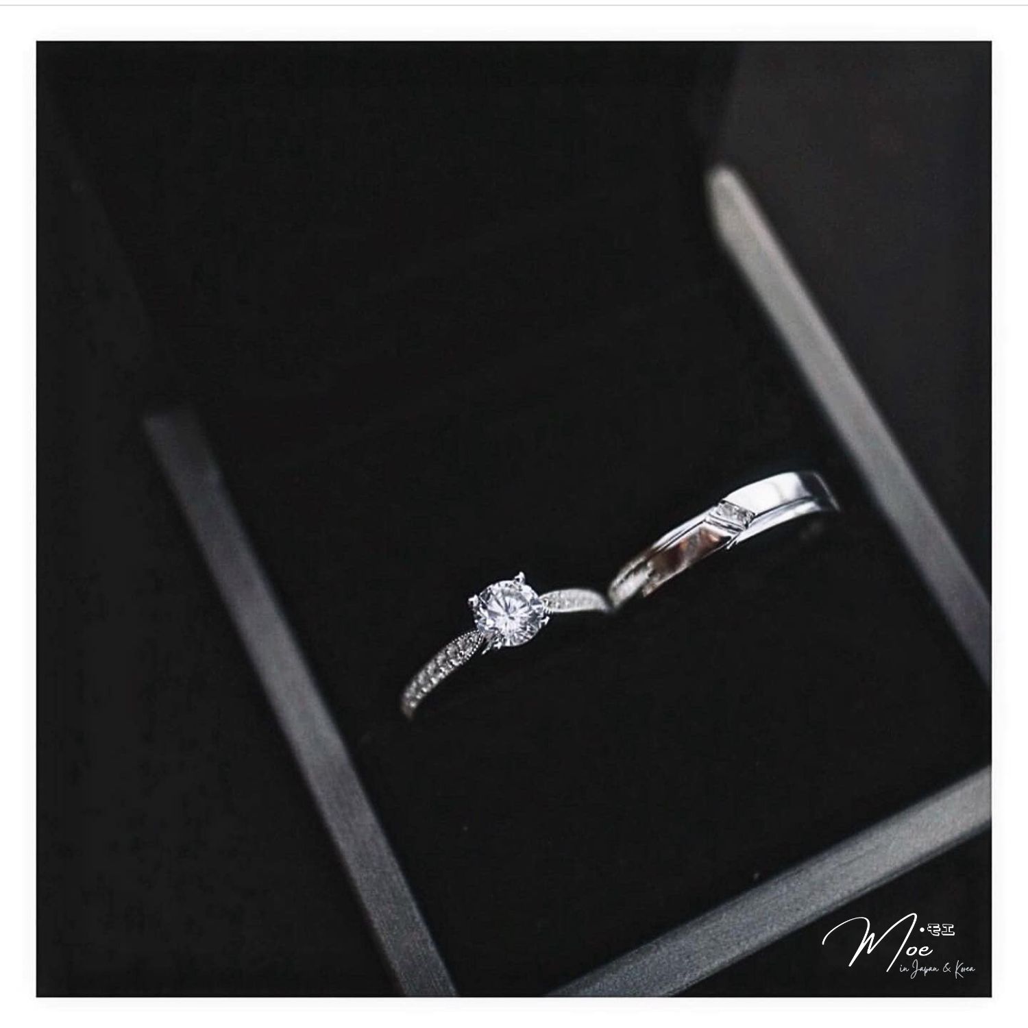 ĐN84 - Nhẫn đôi đá chủ sang trọng đá chéo_thumbnail_1