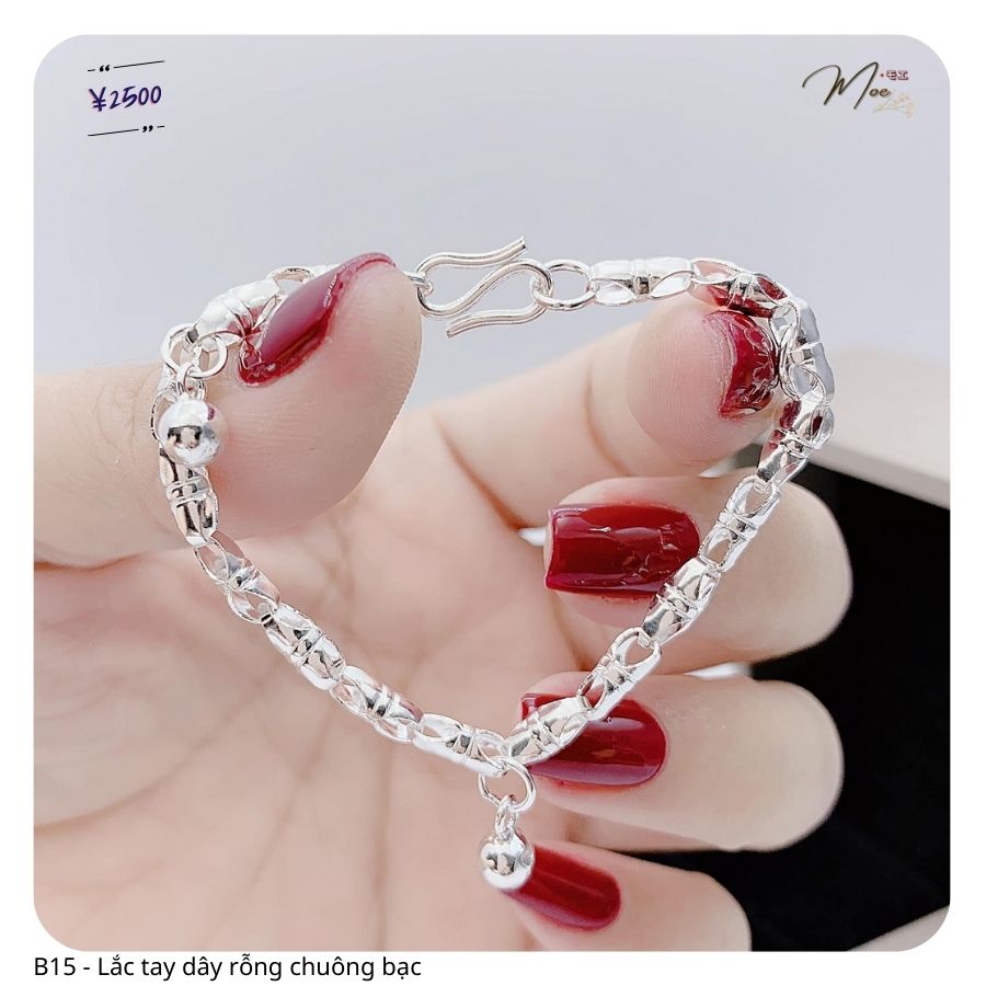 B15 - Lắc tay dây rỗng chuông bạc_thumbnail_0