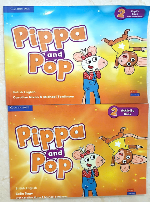 Pippa and Pop Level 1 Bộ 2 cuốn Pupil's Book, Activity Book_thumbnail_1