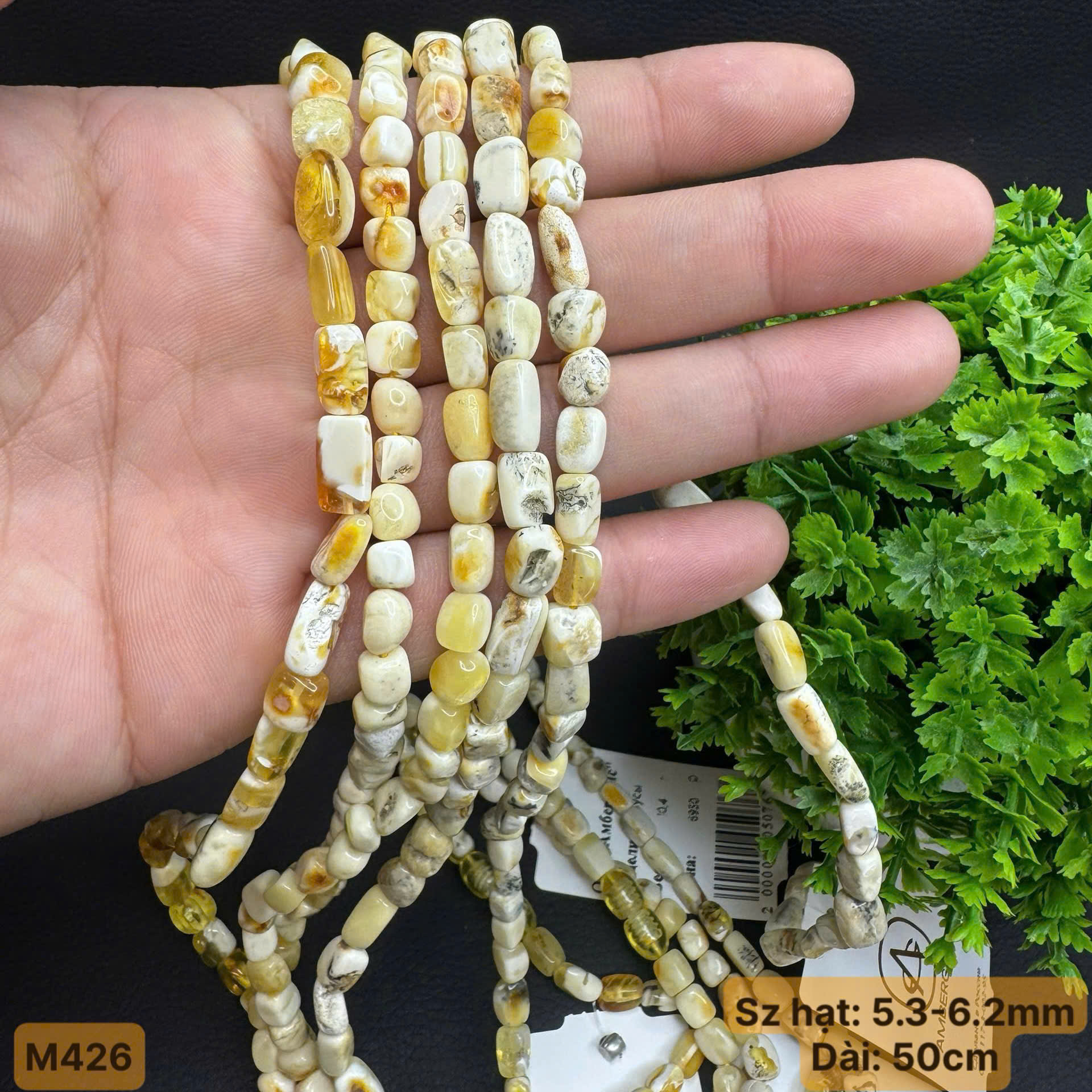 Vòng Cổ Bạch Phách Dáng Rubic - M426