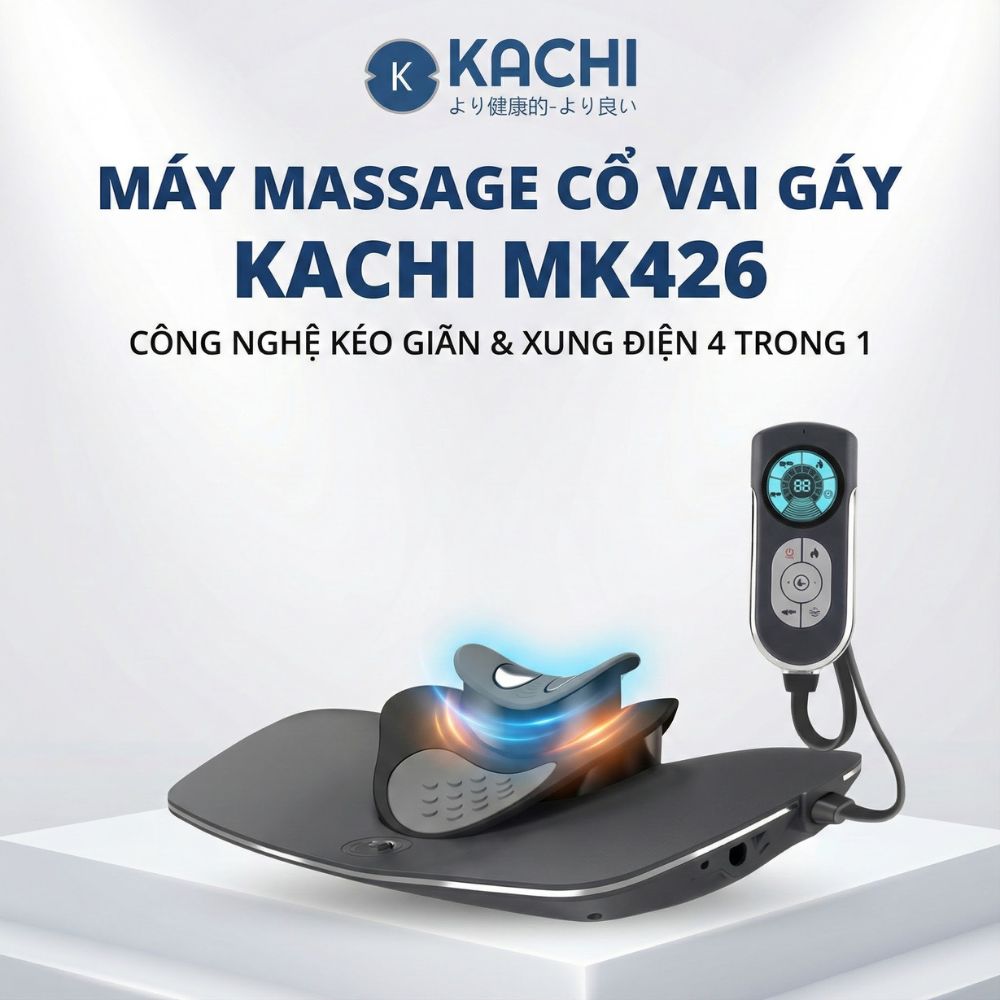 Máy Trị Liệu Cổ Vai Gáy Kachi MK426 - Giải Pháp Giảm Đau Mỏi, Phục Hồi Cột Sống Cổ Tại Nhà_thumbnail_9