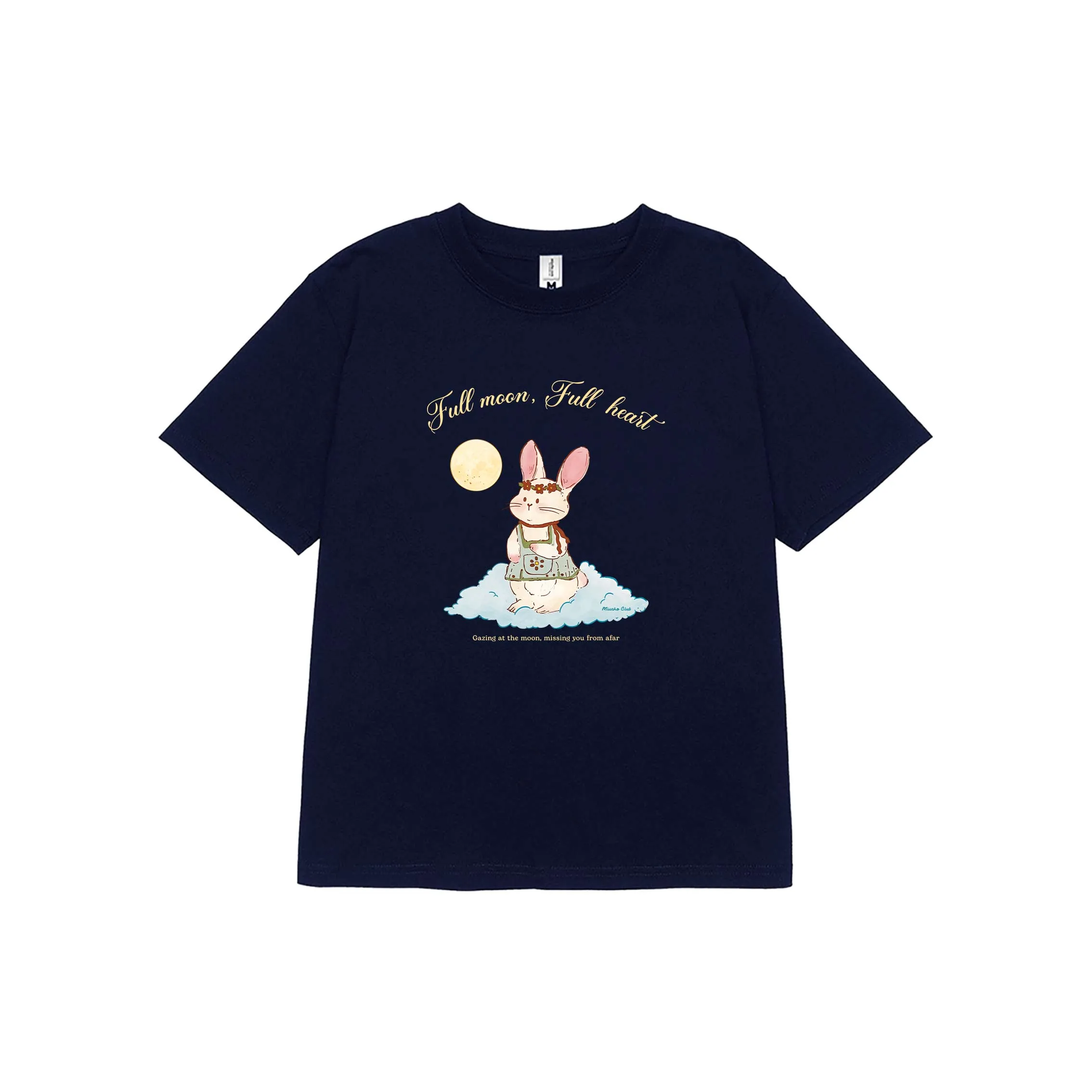 Áo baby tee hình thỏ đáng yêu cho nữ 2612 Miucho chất vải cotton thoáng mát mềm mại in mix_thumbnail_10