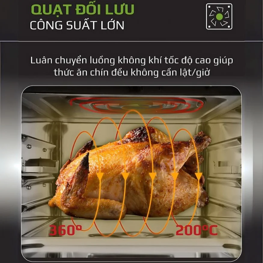 Nồi chiên không dầu 12L Mishio MK393 - tặng nồi cơm 0.8L_thumbnail_12