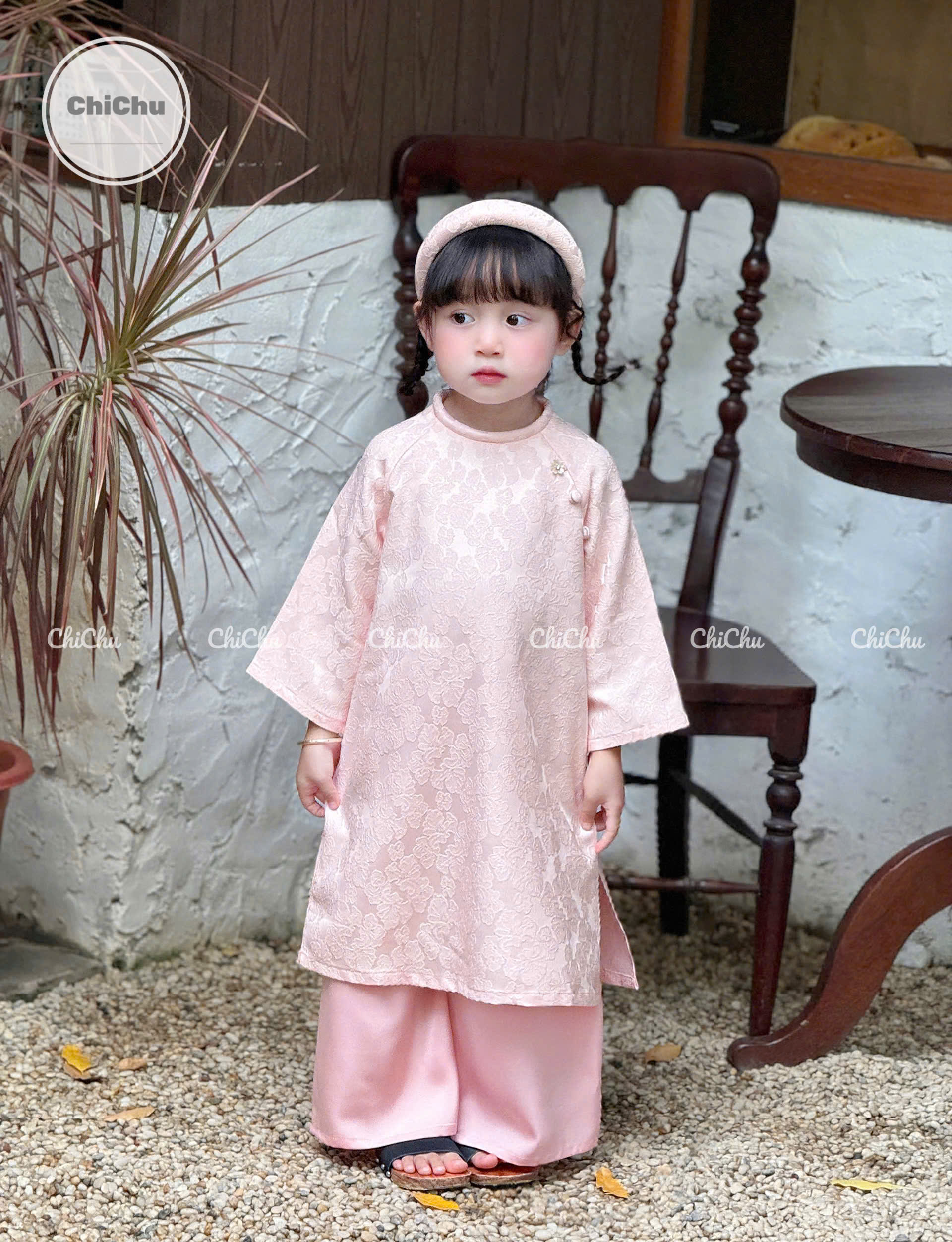 Set áo dài bé hồng nhạt_thumbnail_3