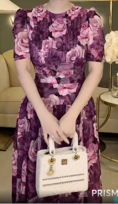 Đầm Xoè Hoa Ly Ngực Cổ Tròn_thumbnail_4