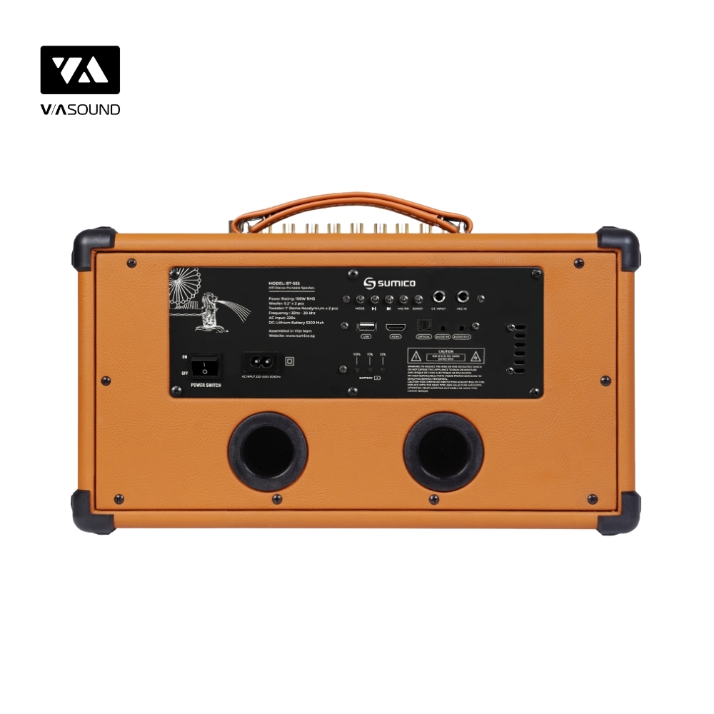 Loa Karaoke Xách Tay SUMICO BT-S52_thumbnail_2