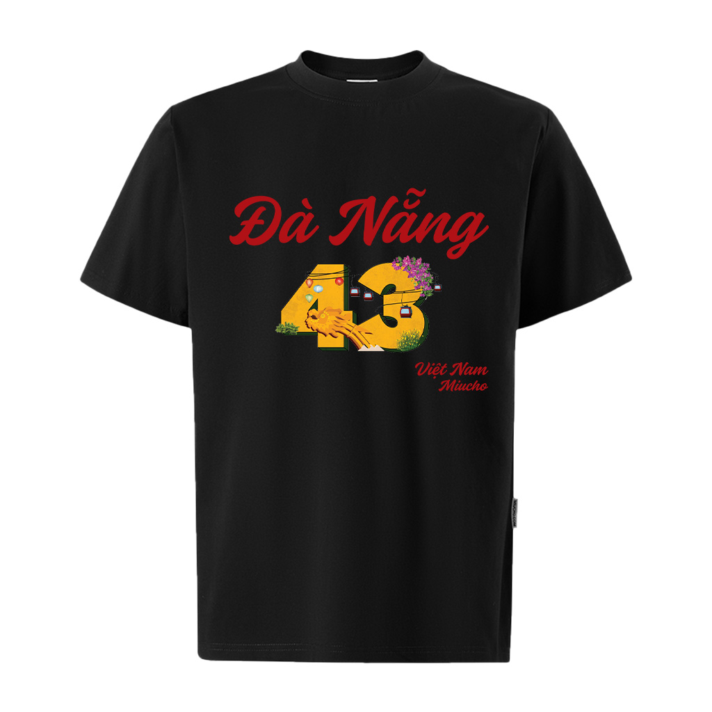 Áo thun nam du lịch Đà Nẵng ATD1299 Miucho Iconic vải cotton thoáng mát in mix_thumbnail_12