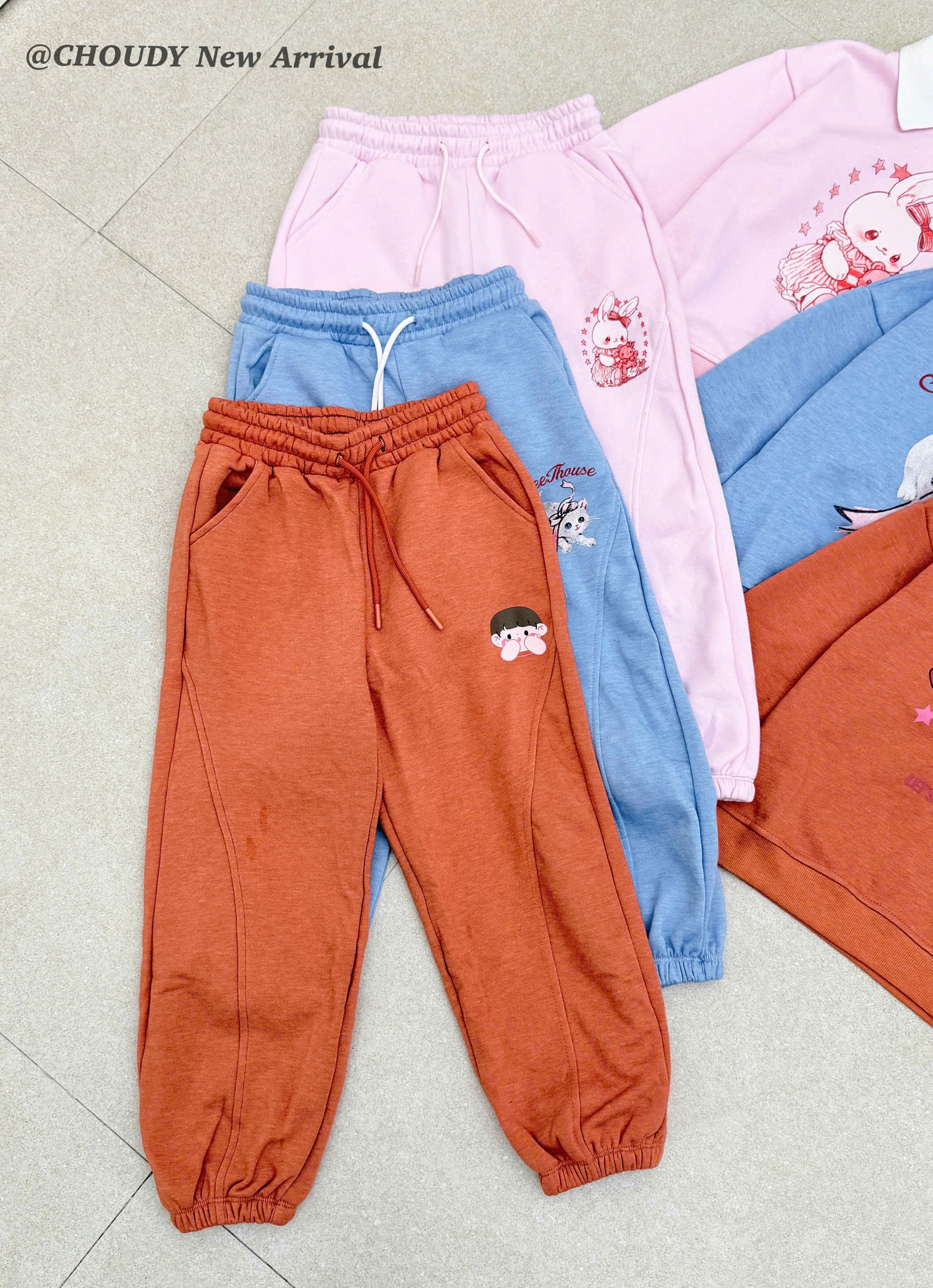 SALE S176 SET BỘ BÉ GÁI CÓ CỔ 3 MÀU_thumbnail_5