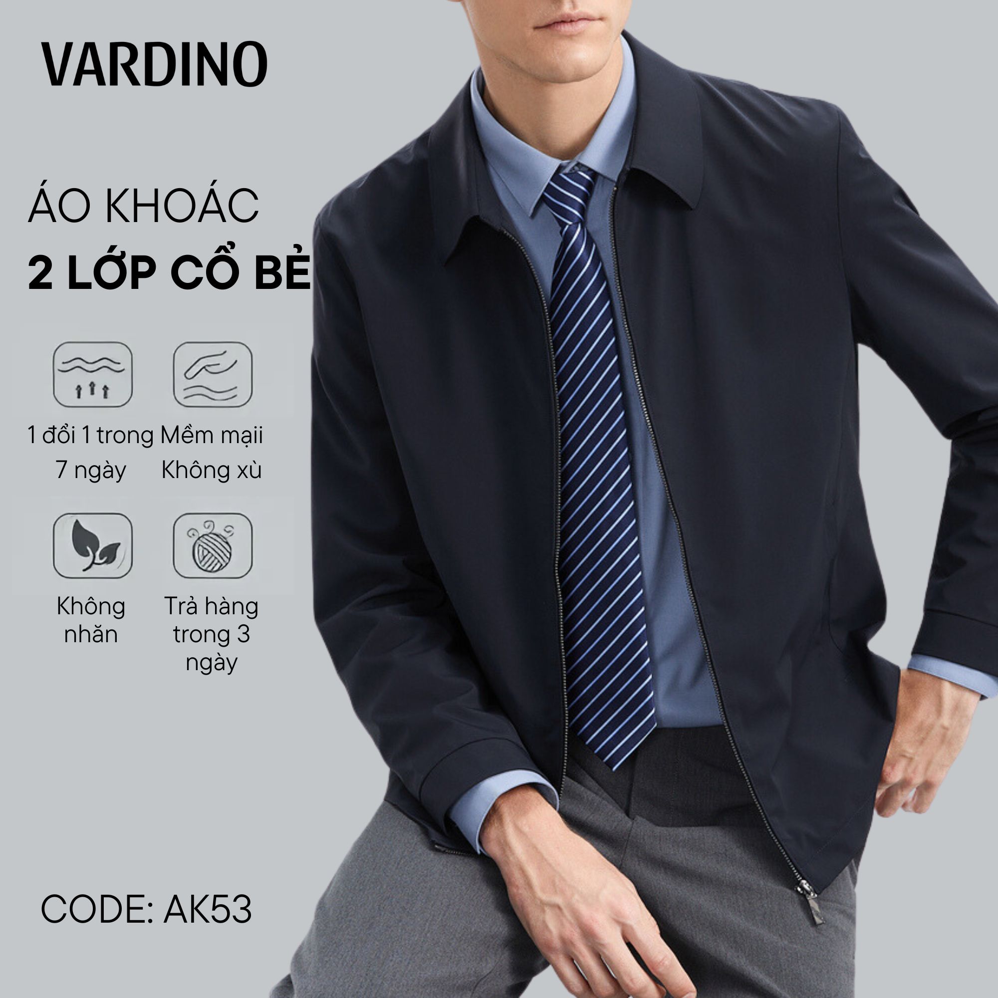 Áo khoác nam công sở Vardino AK53_thumbnail_2