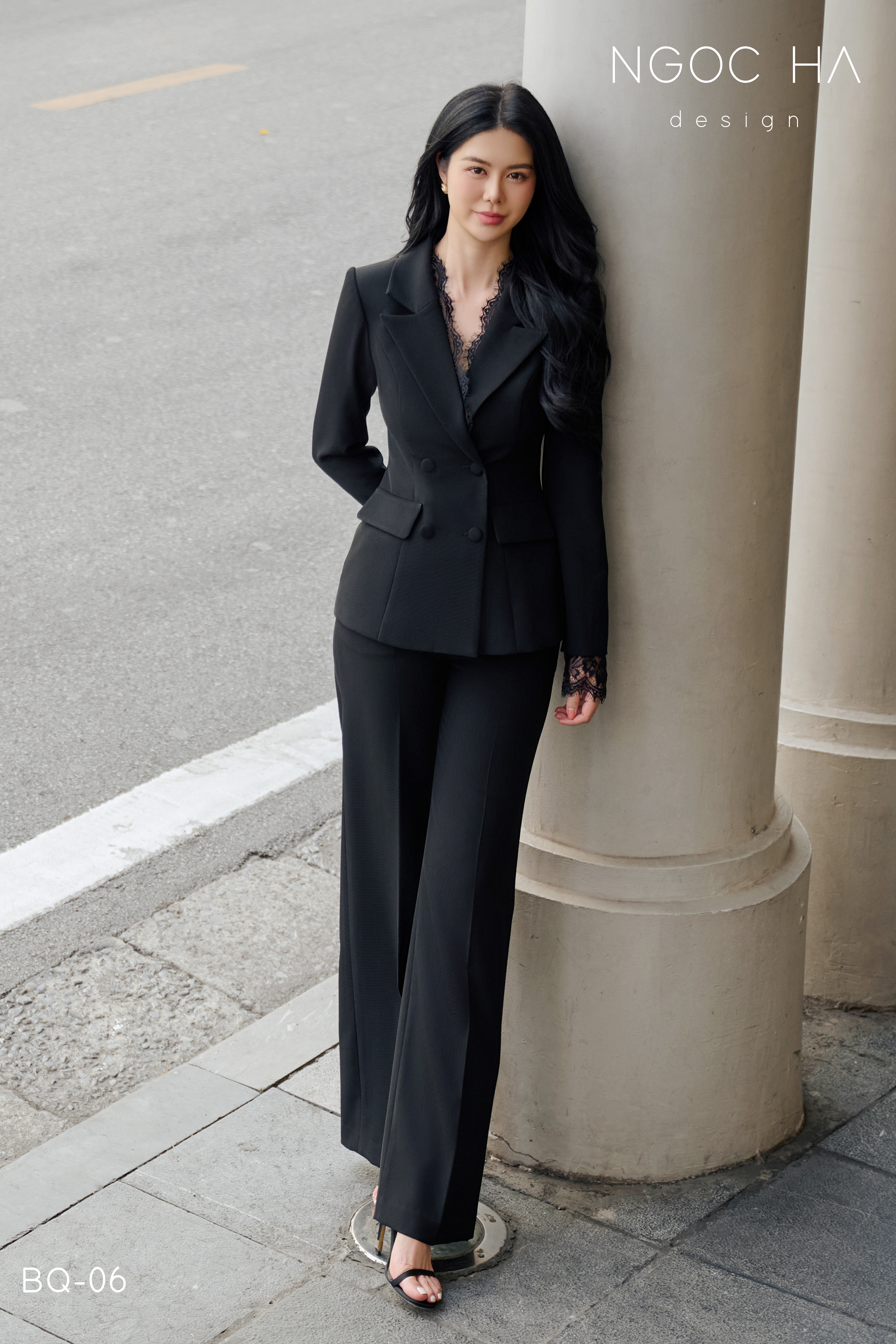 Layla Set_ Set Vest Mix Ren Đen Quần Suông BQ-06_thumbnail_7