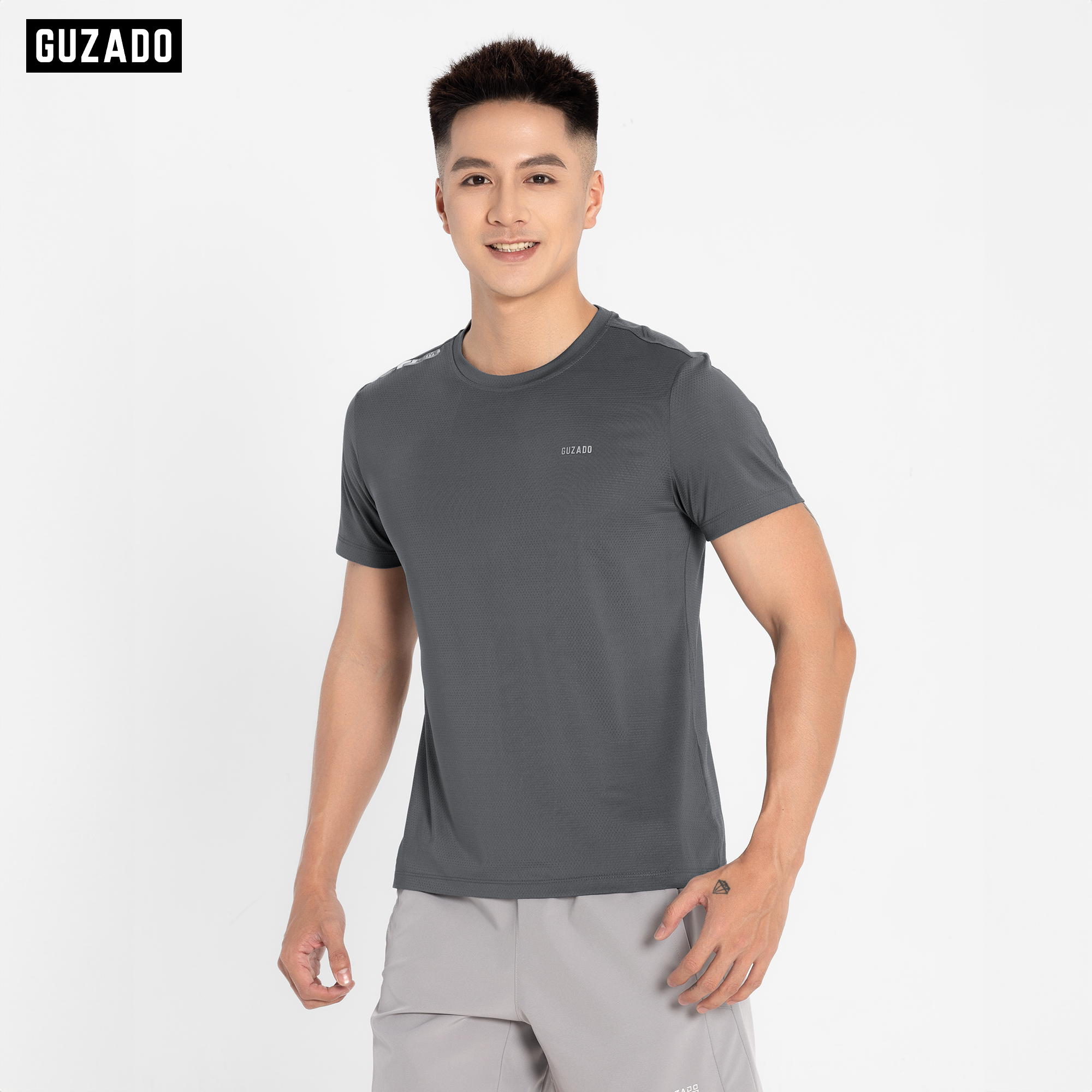 Áo Thun Guzado Chất Coolmax Thoáng Khí Vận Động Thoải Mái GTS04_thumbnail_9