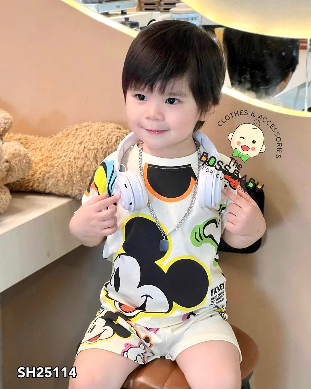 Set bộ cotton kem phối họa tiết mickey_thumbnail_2