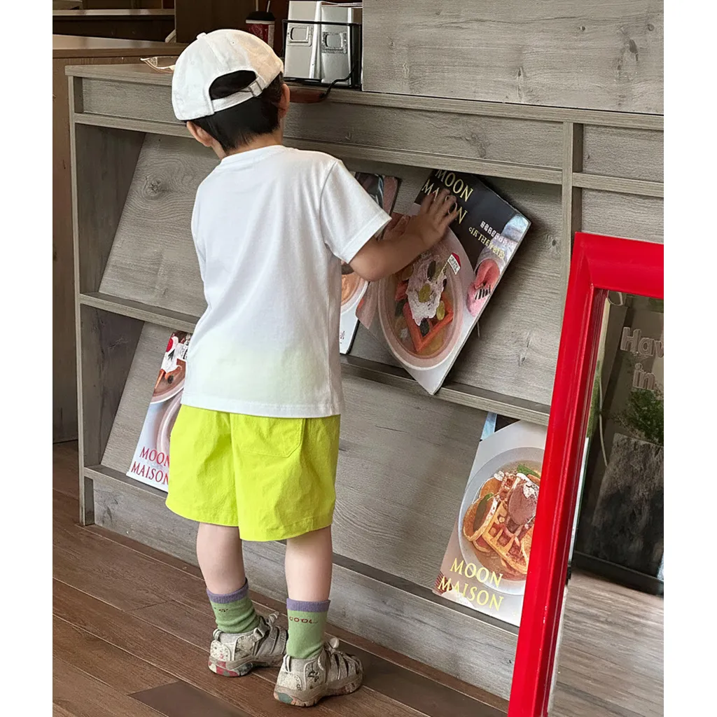 Áo thun kid basic form rộng Kado vải cotton thoáng mát thoải mái cả ngày in typography 2898_thumbnail_7