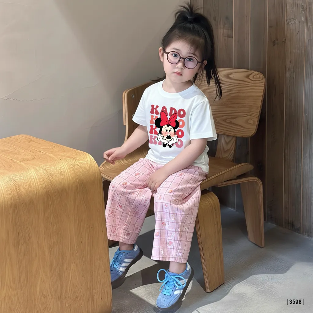 Áo thun bé gái hoạt hình dễ thương Kado 3598_thumbnail_3