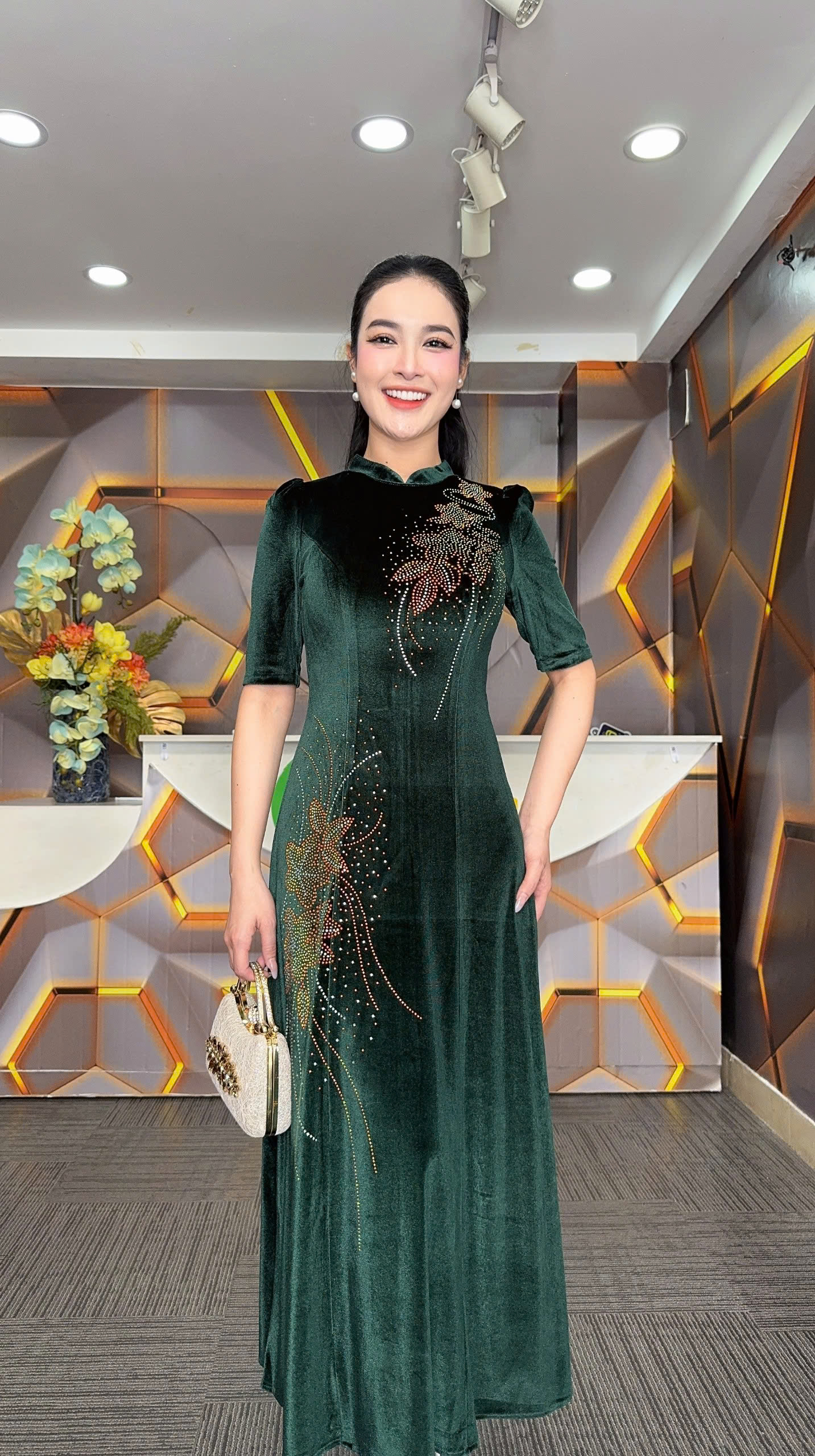 Đầm sườn xám - Y1871 - Thương hiệu Zonbig_thumbnail_6