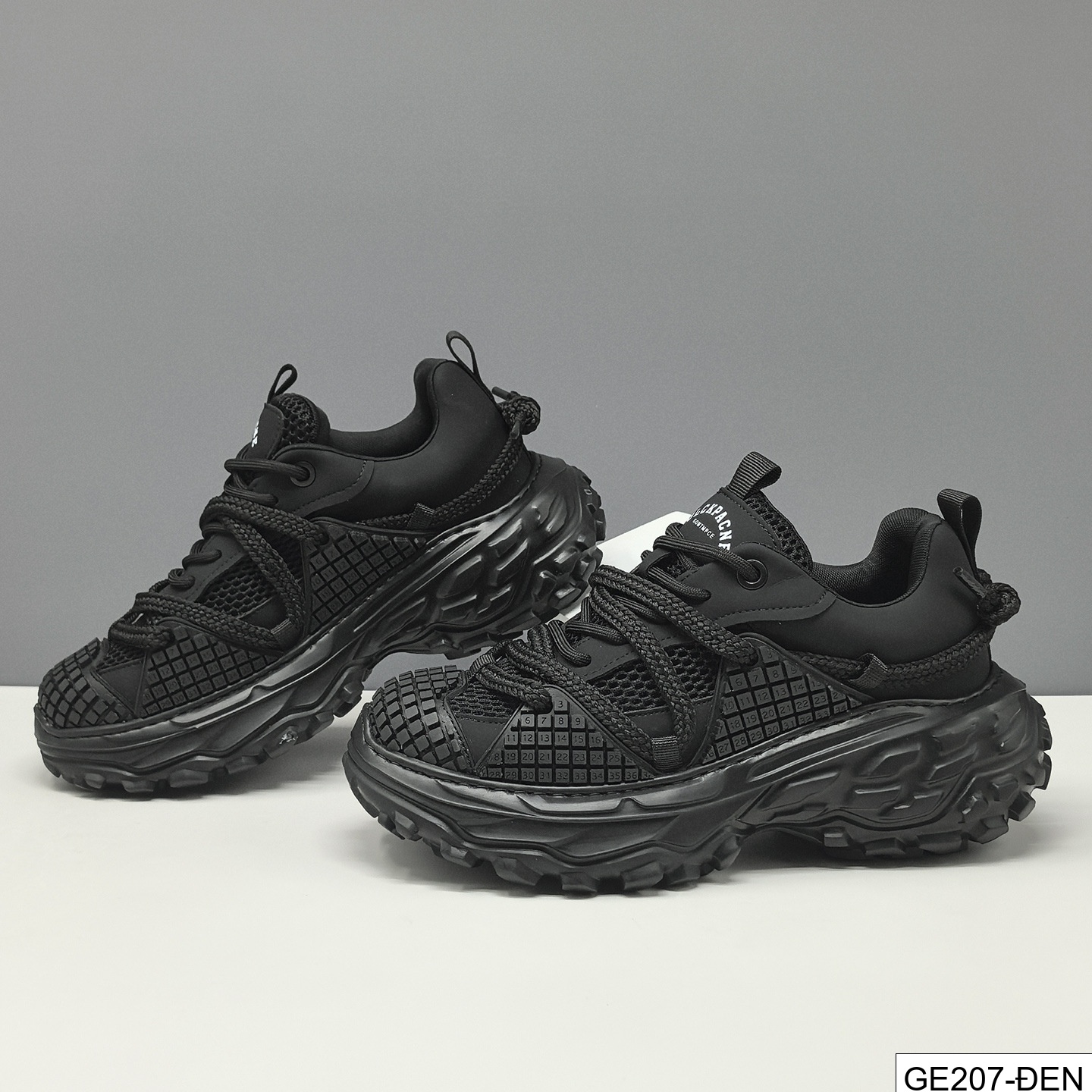 GE207 - Giày nam đế dày thoáng khí tăng chiều cao đa năng hợp thời trang phong cách Châu Âu nam bố giày thoáng khí giày thường_thumbnail_19