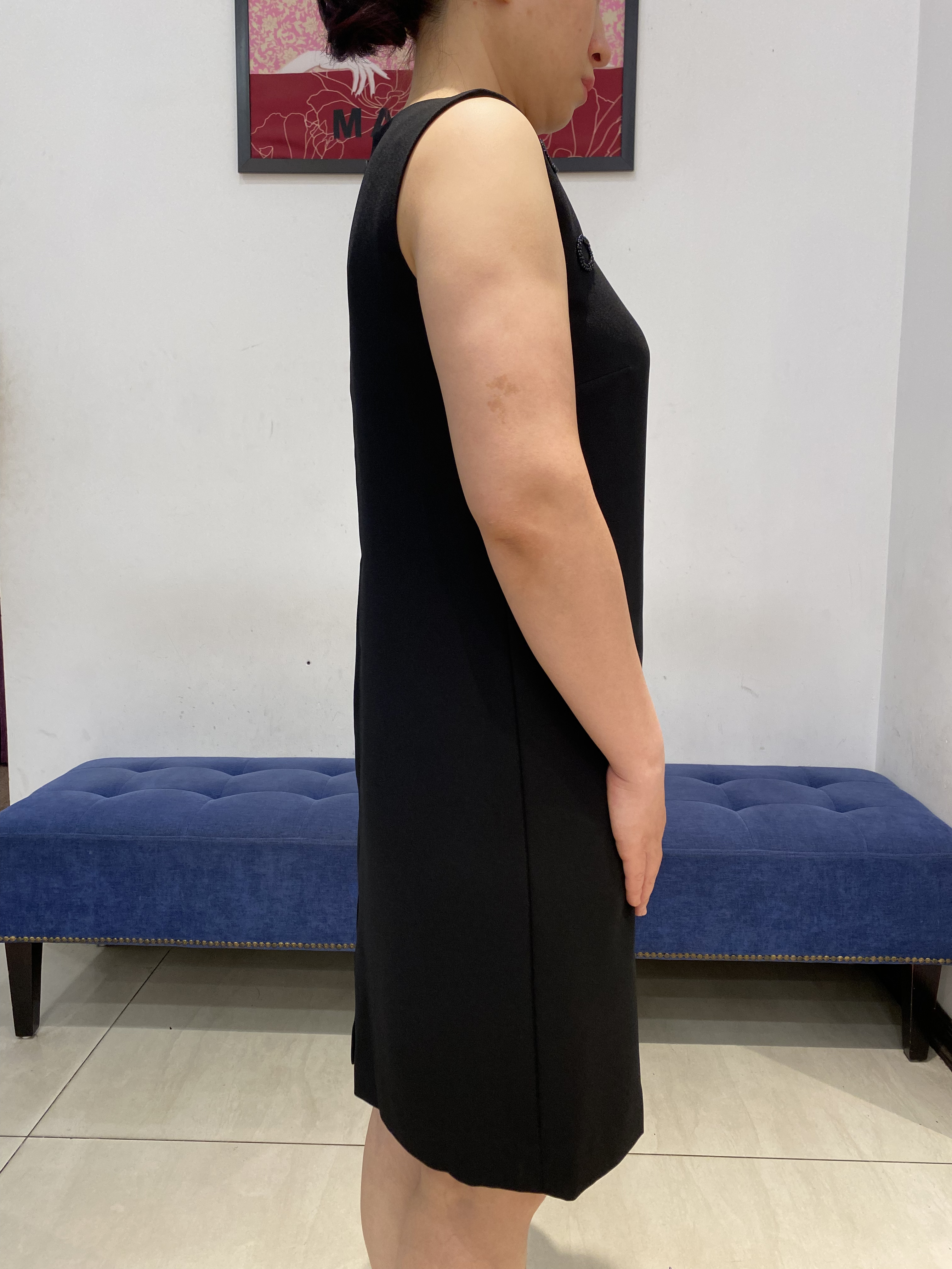 Đầm suông hè đen sát nách_thumbnail_3