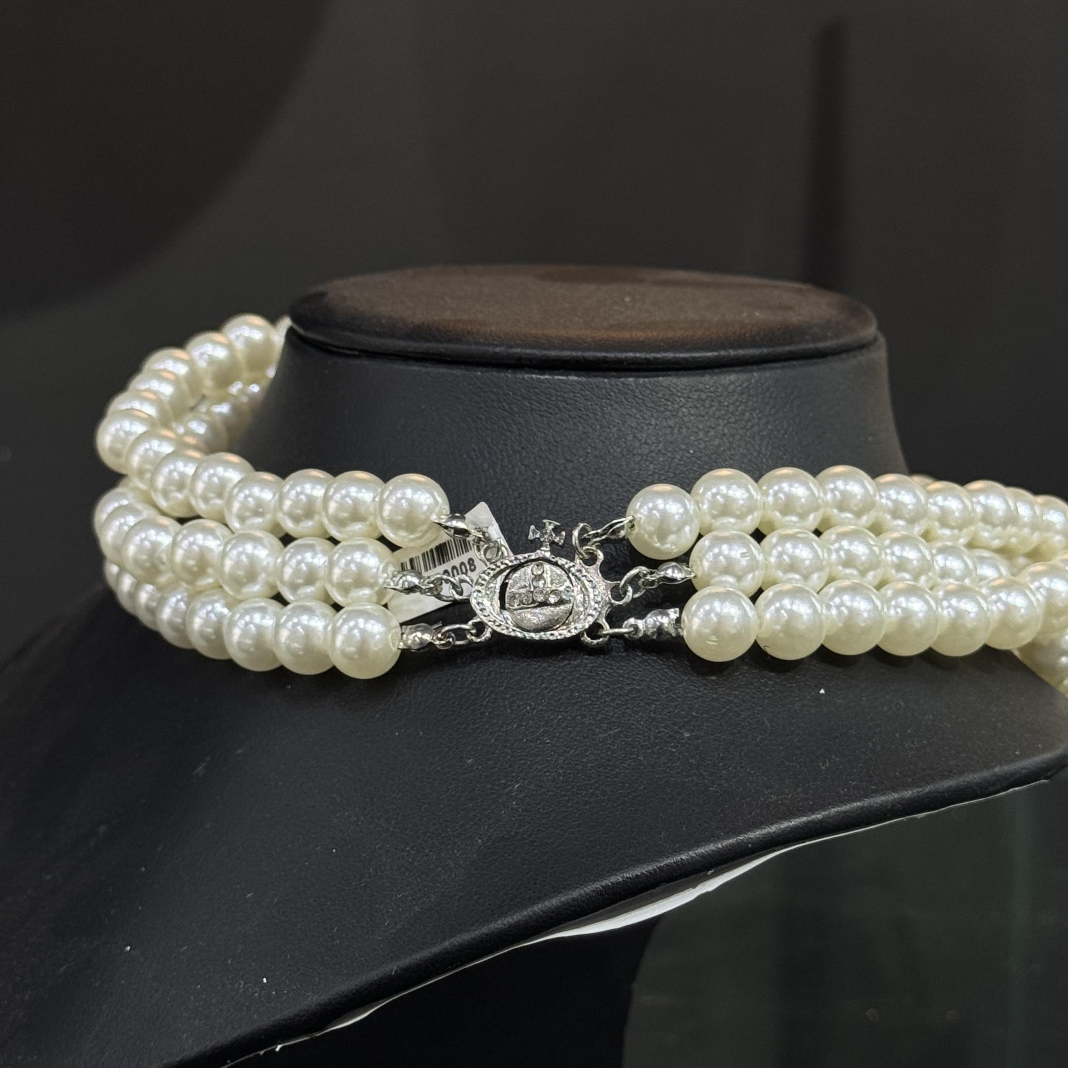 Vòng cổ hạt ngọc charm vương miện_thumbnail_2