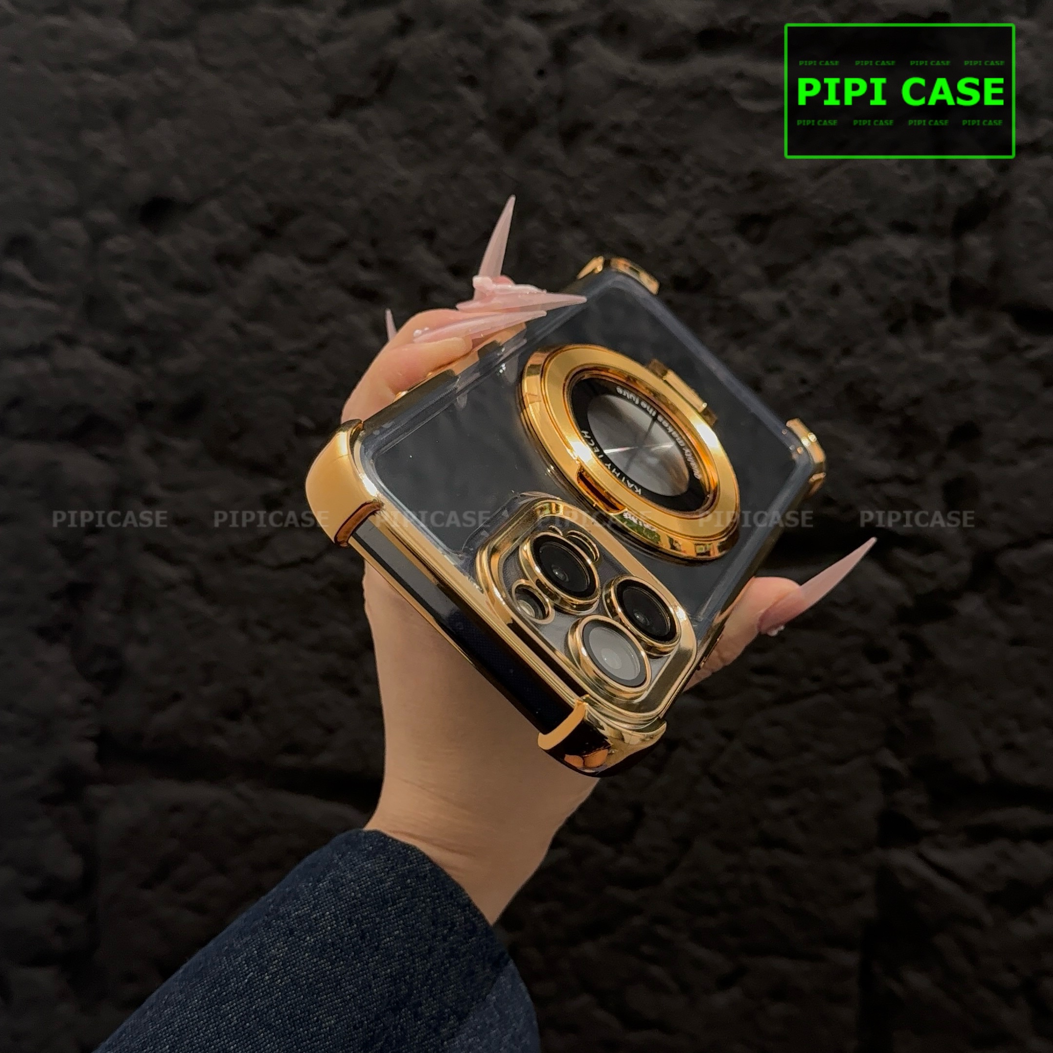 Ốp Lưng iPhone 15 Pro - Ven - Vàng_thumbnail_11