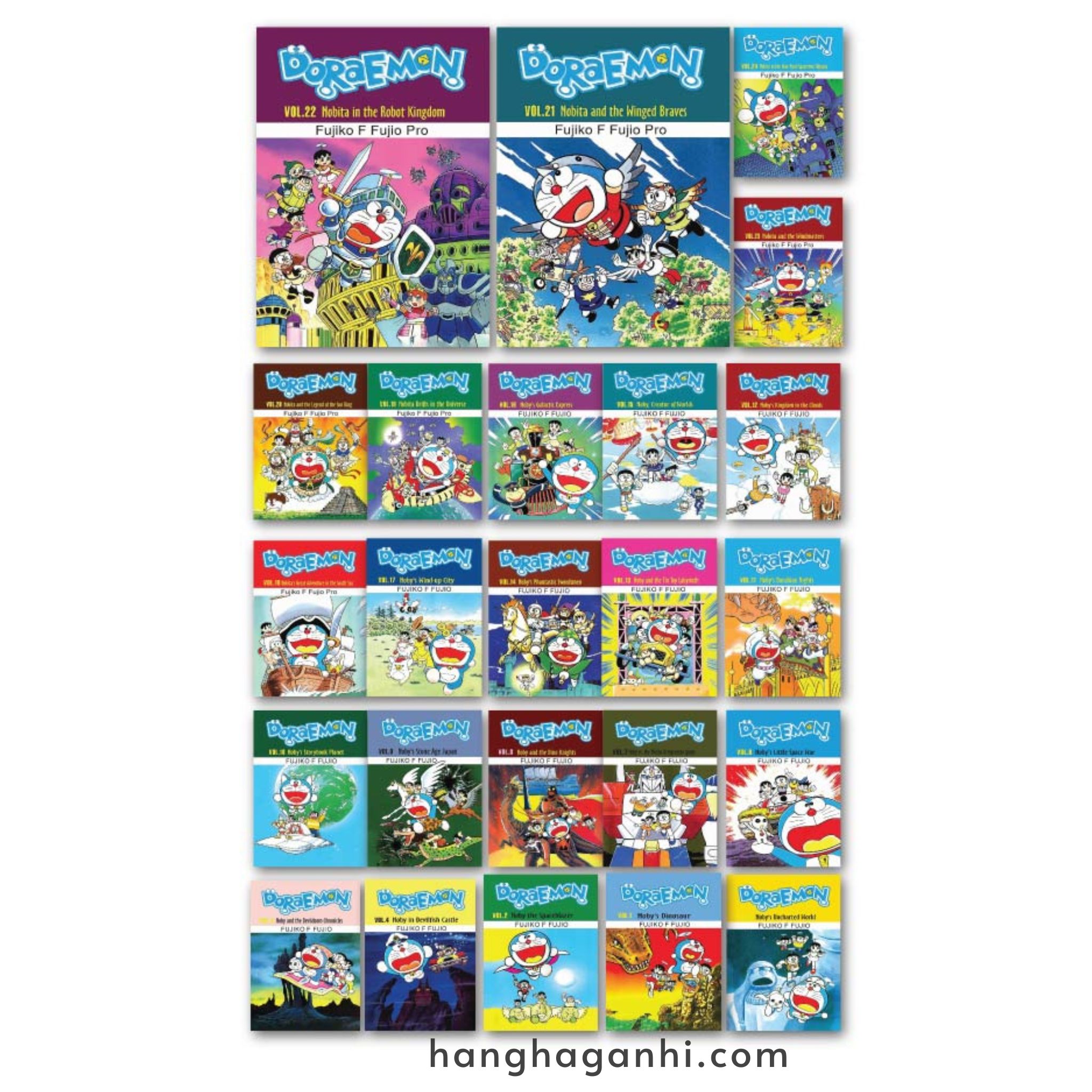 [TIẾNG ANH] - Bộ truyện 24 cuốn Doraemon bản truyện dài_thumbnail_2