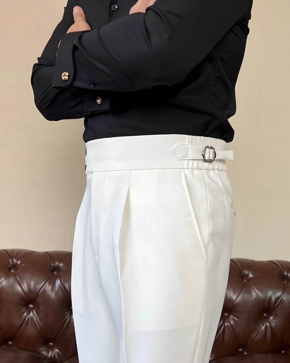 Sidetab Elastic Trousers - Season 1_thumbnail_5