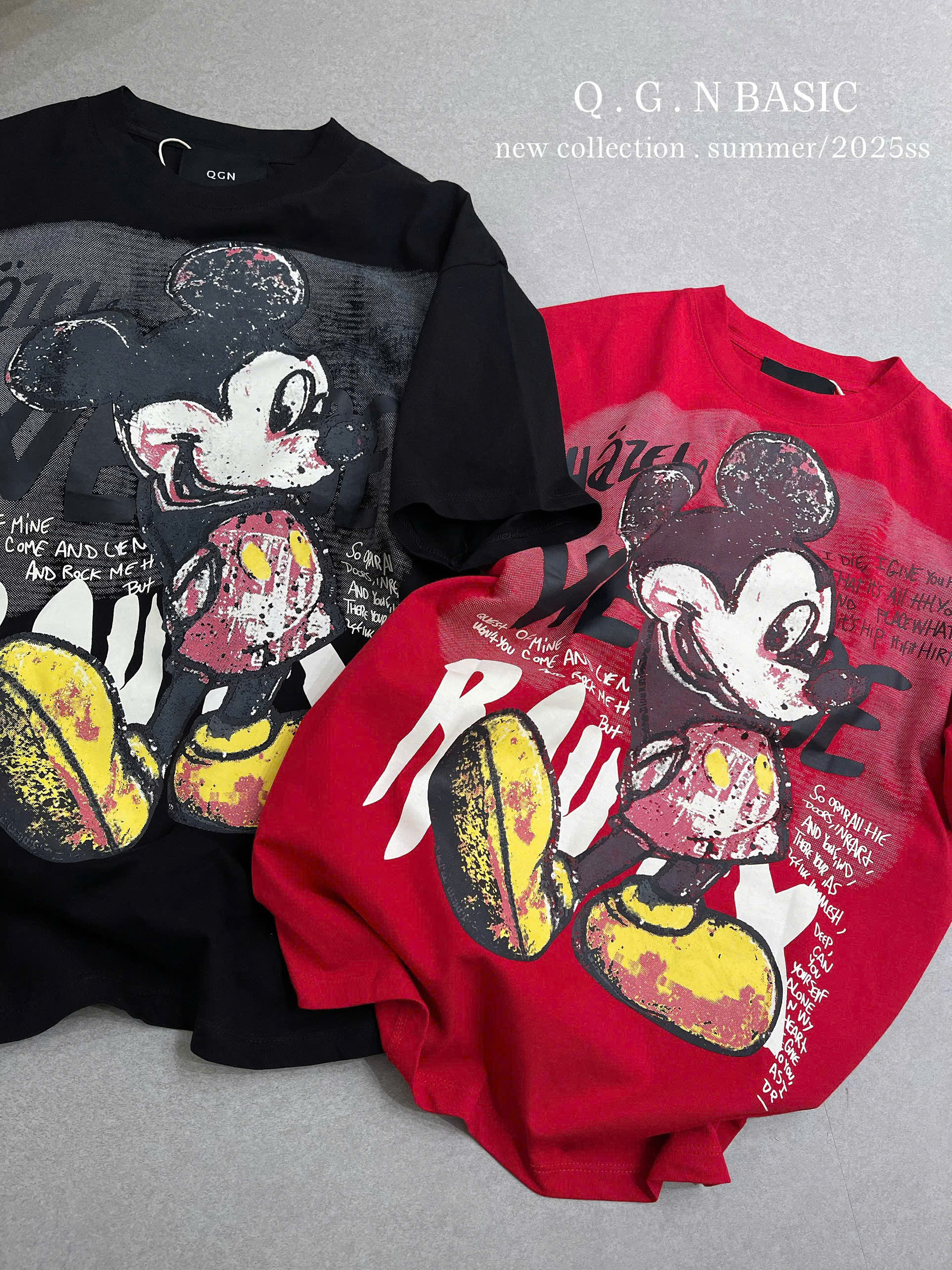 Áo thun in full mickey ( ĐEN )_thumbnail_3