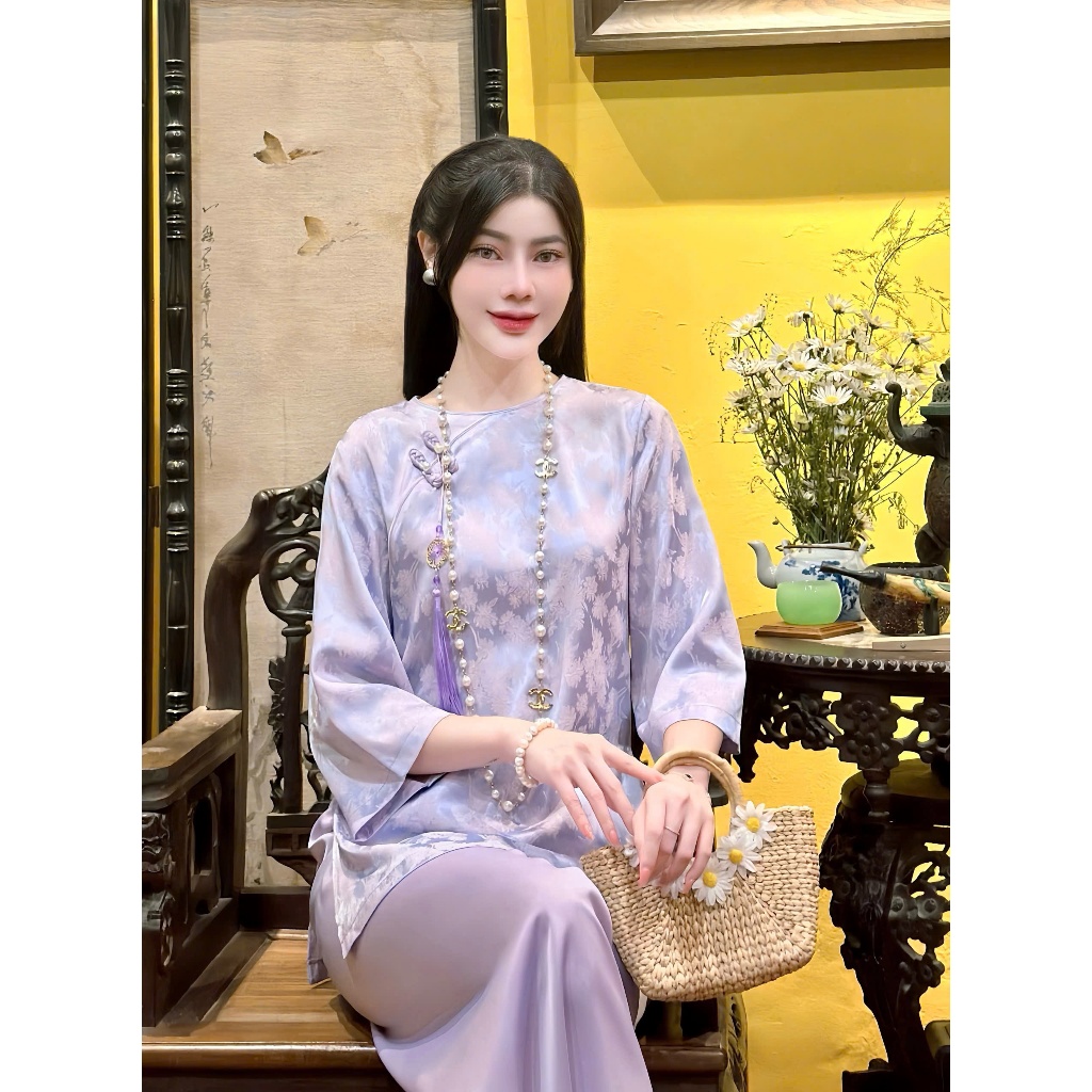 PP287 Đồ lam cho nữ kèm charm TINH NHI sang trọng và thanh lịch_thumbnail_3