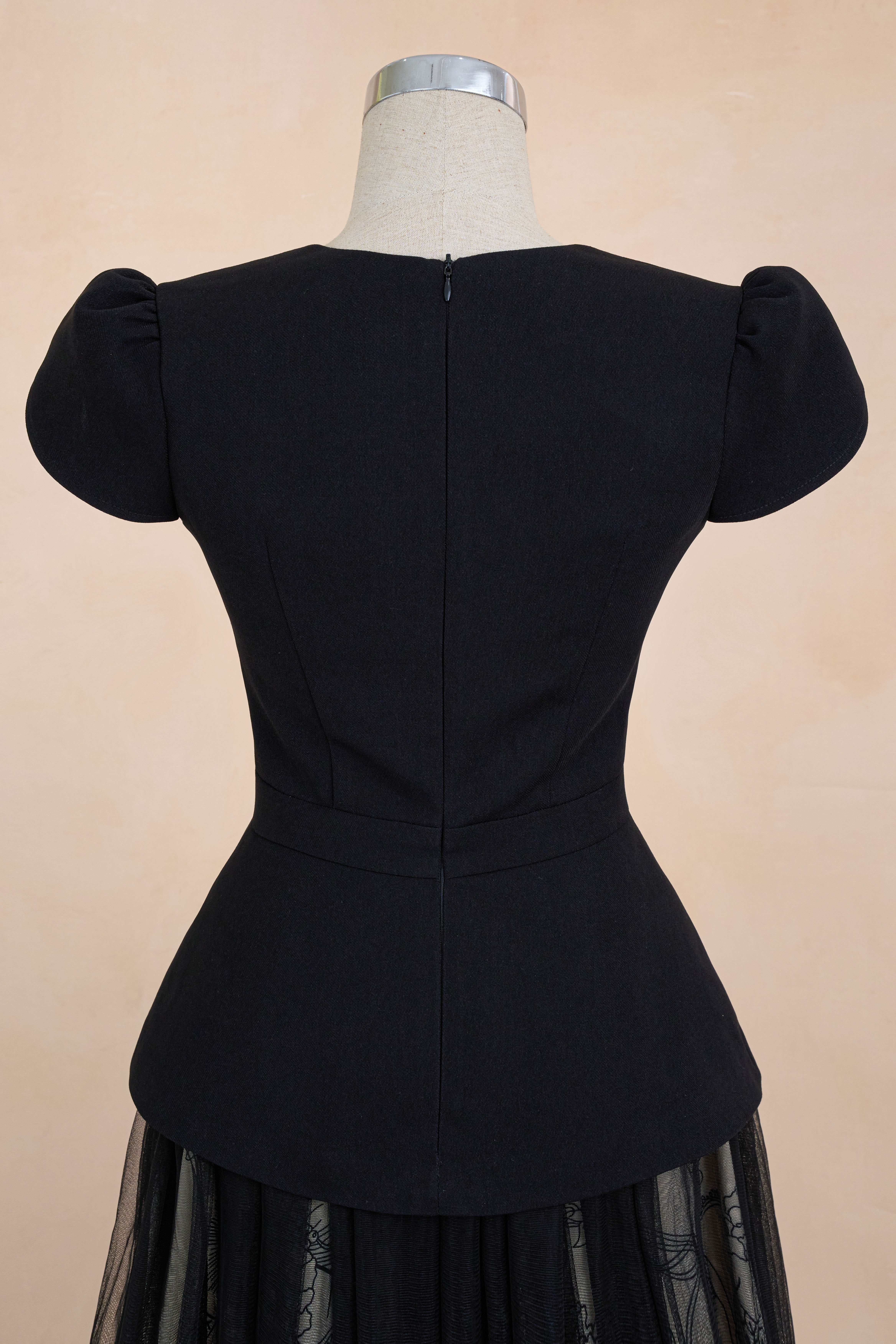 Áo PL Nơ Ngực Viền Đá