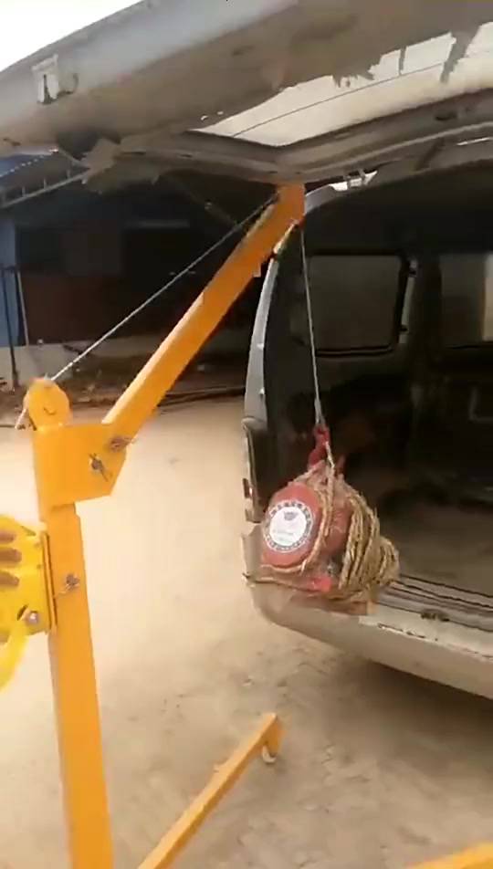 Tời Quay Tay 3000LBS Trọng Tải 1360kg Cáp Dài 20m_thumbnail_1