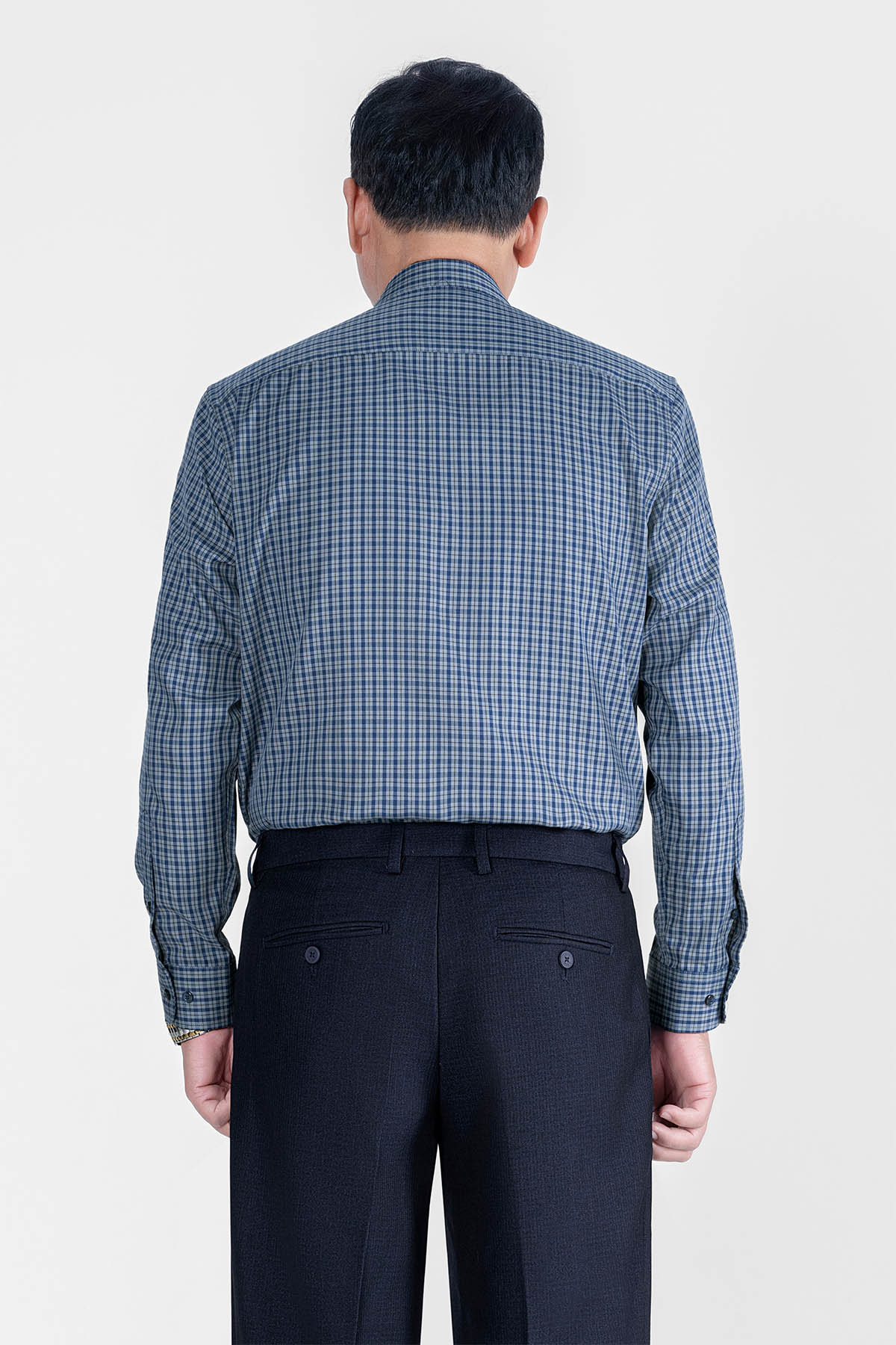 Áo Sơ Mi Caro Dài Tay Nam Trung Niên Sợi Tre Khử Mùi Chống Nhăn_thumbnail_22