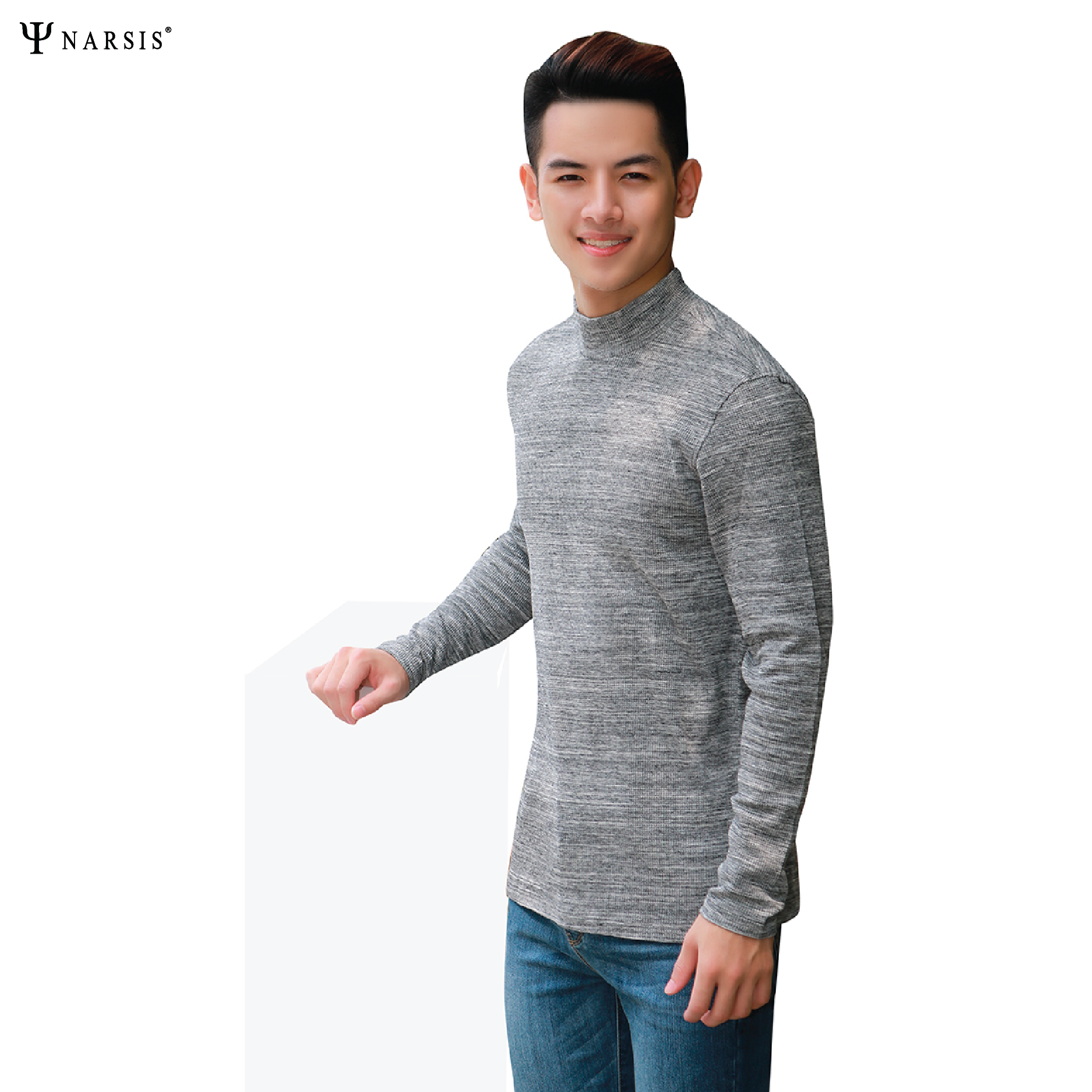 ÁO GIỮ NHIỆT NAM D7100 NARSIS PE NHẸ, THOÁNG KHÍ, THẤM MỒ HÔI, CHẤT LIỆU BỀN, CHỐNG NẮNG