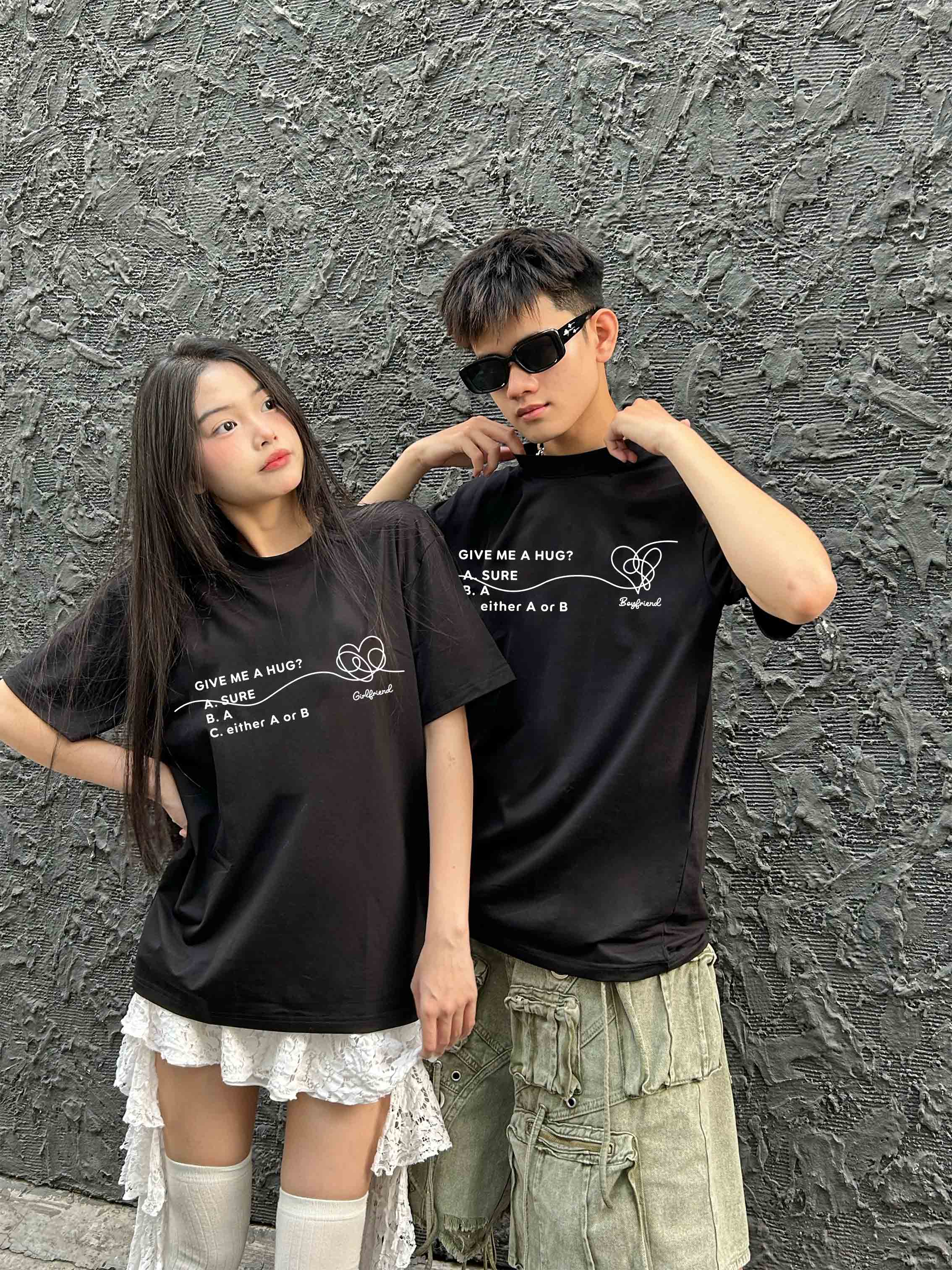 Áo phông đôi nam nữ form rộng 1971 Miucho Club cổ tròn vải cotton 2c 250gsm in mix_thumbnail_4