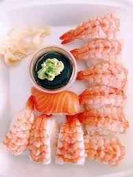 Tôm thẻ Sushi 4L (20con/khay)
