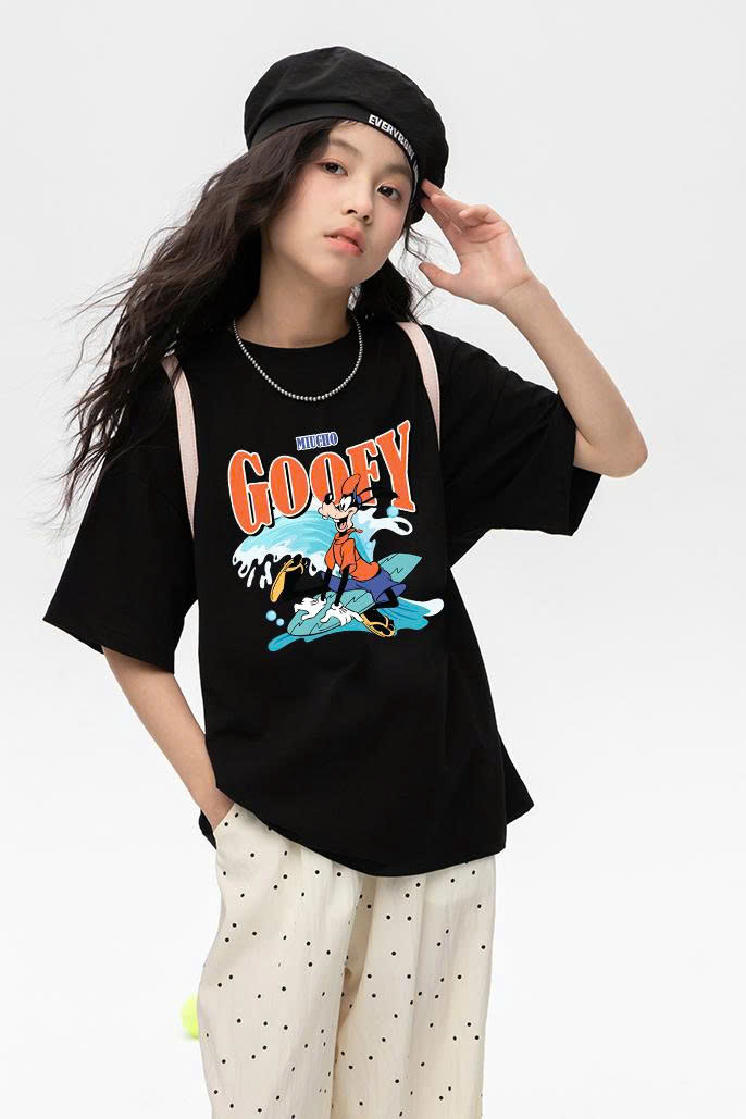 Áo thun cho bé form rộng in mix AED2358 Miucho Kid chất vải cotton thoáng mát cổ tròn_thumbnail_2